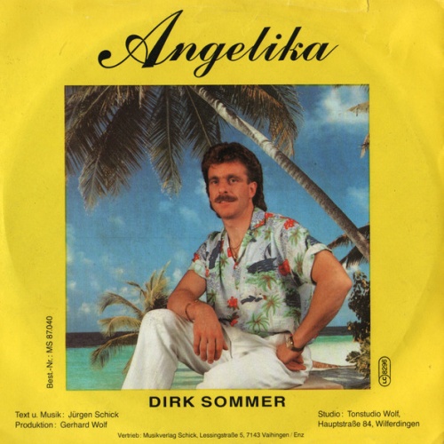 Vinyl / Dirk Sommer (2) - Angelika