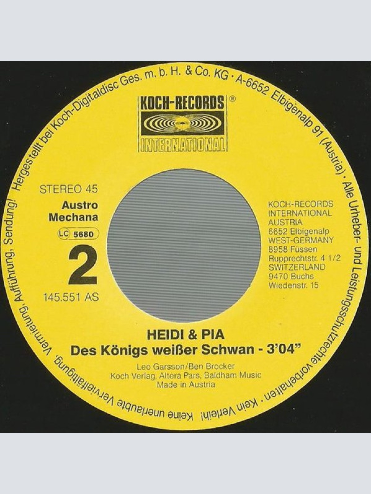 Vinyl / Heidi Und Pia - Viel Spass Und Viel Vergnügen