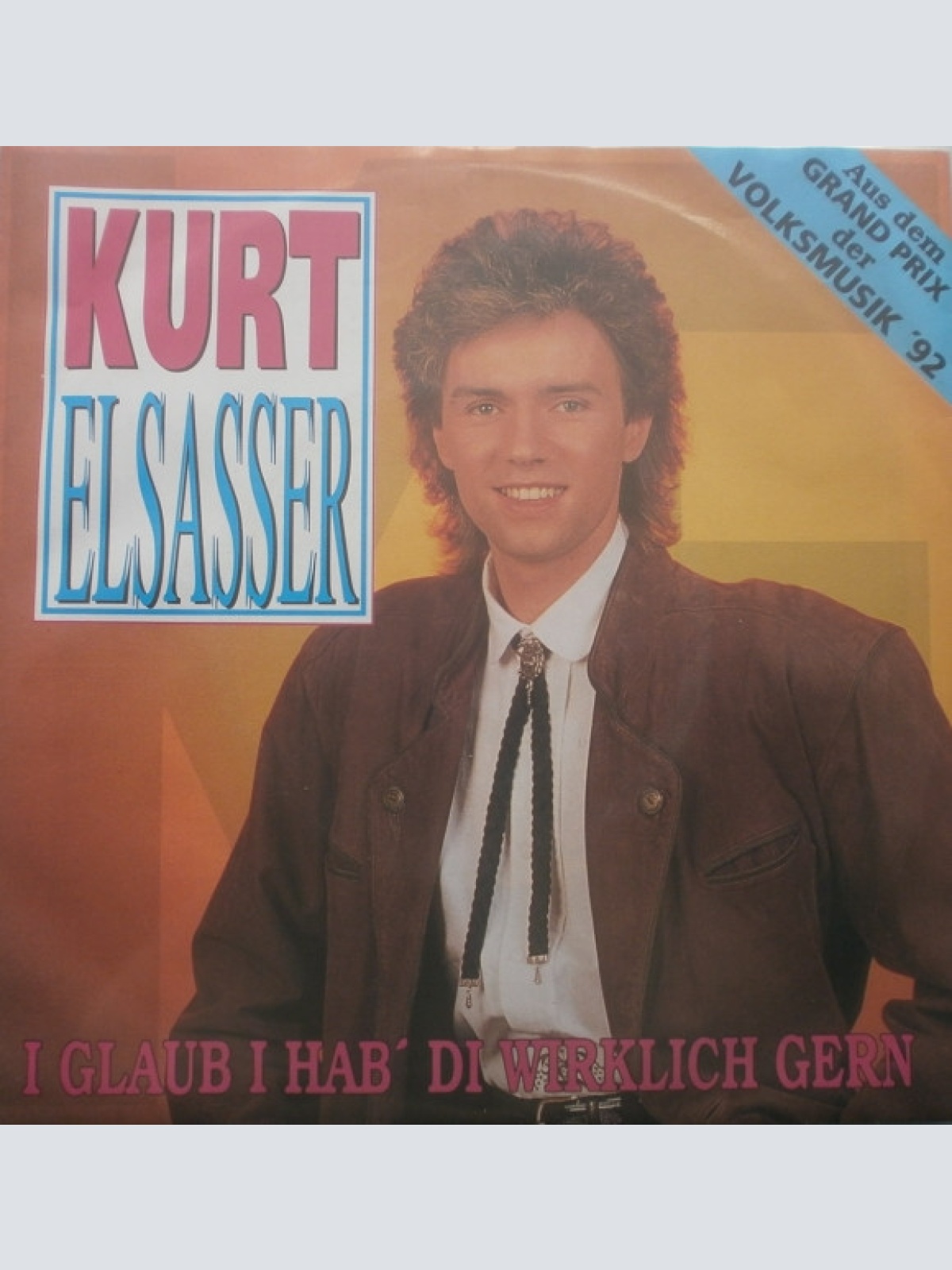 Vinyl / Kurt Elsasser - I Glaub I Hab' Di Wirklich Gern