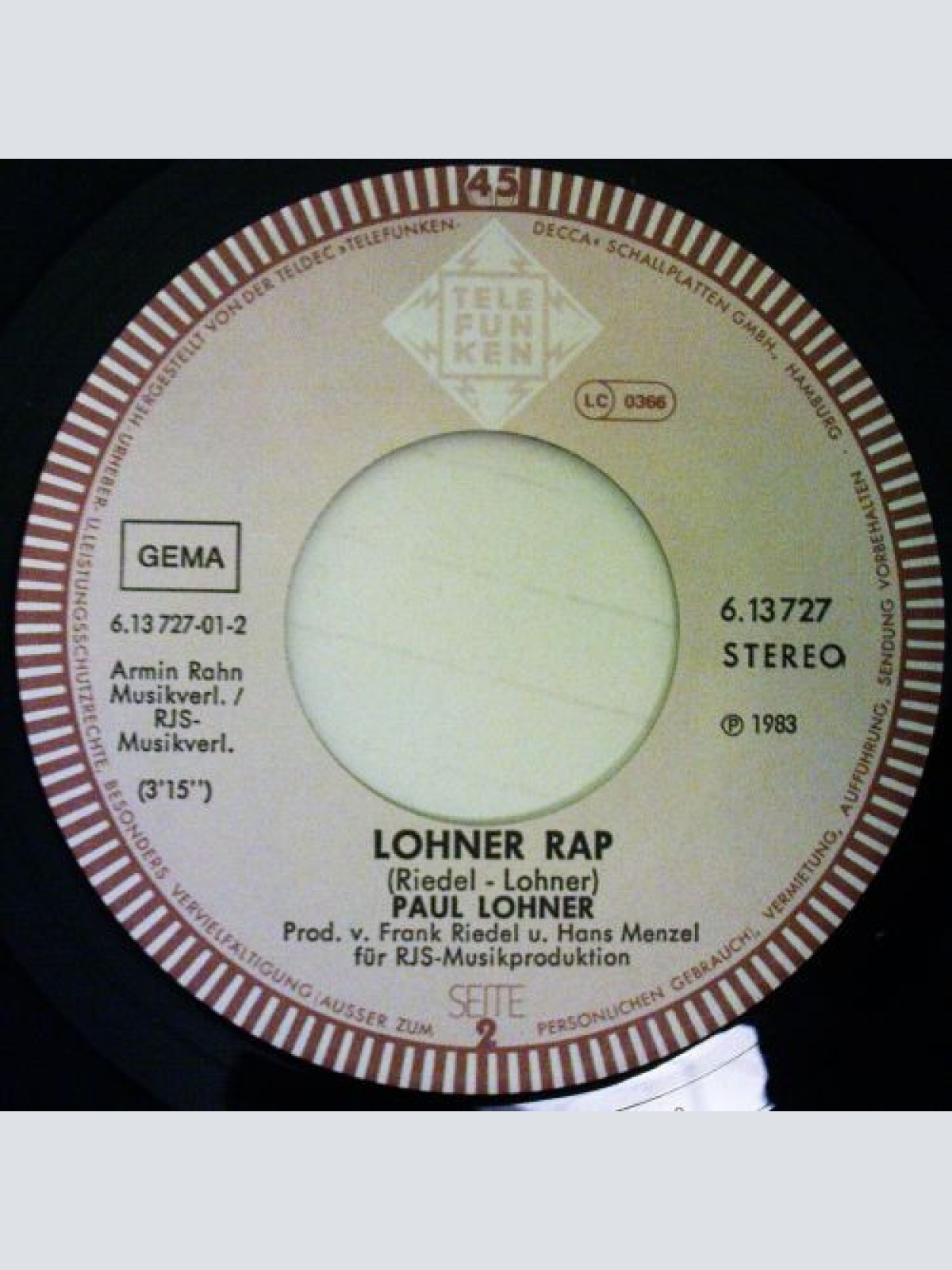 Vinyl / Paul Lohner - Die Arbeit