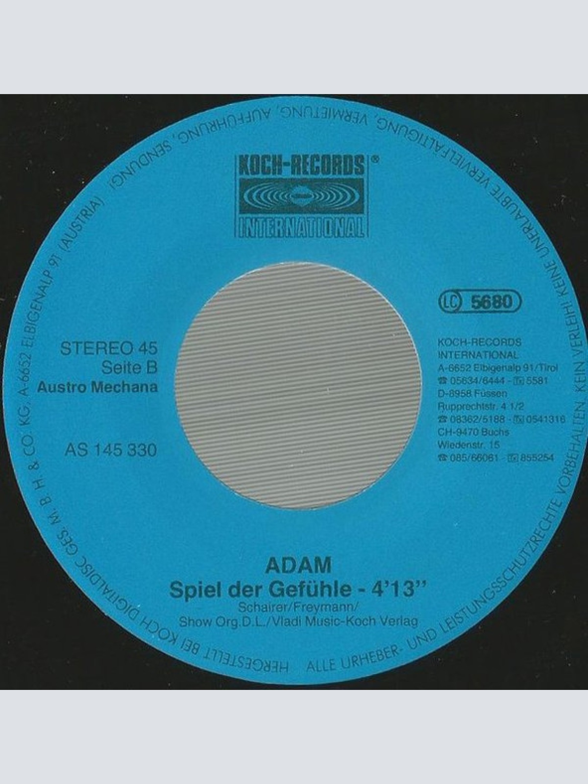 Vinyl / Adam* - Was Uns Bleibt