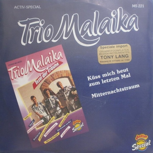 Vinyl / Trio Malaika - Küss Mich Heut Zum Letzten Mal