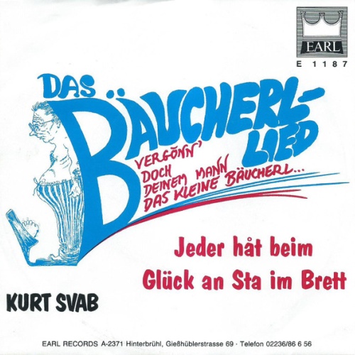 Vinyl / Kurt Svab - Das Bäucherl-Lied