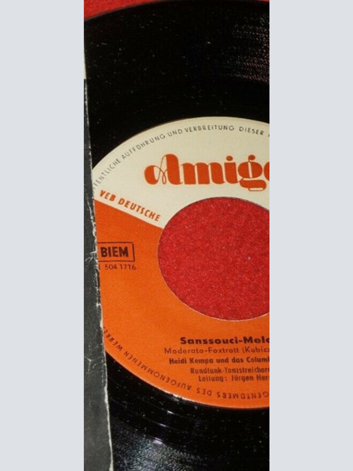 Vinyl / Heidi Kempa - Serenade Der Nacht / Sanssouci-Melodie