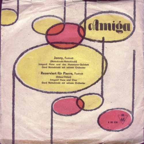 Vinyl / Irmgard Hase - Jonny / Reserviert Für Pierre