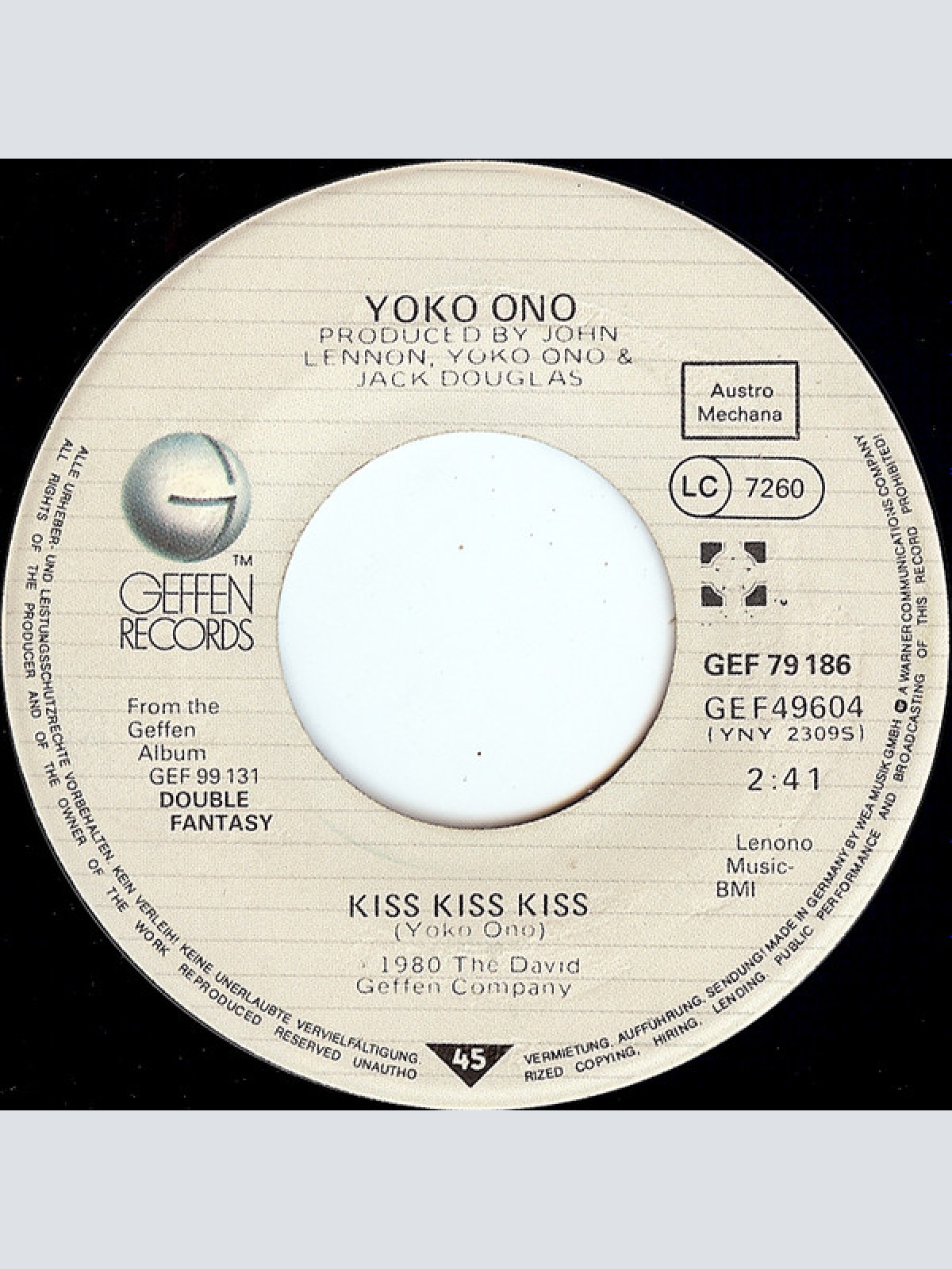 Vinyl / John Lennon - (Just Like) Starting Over