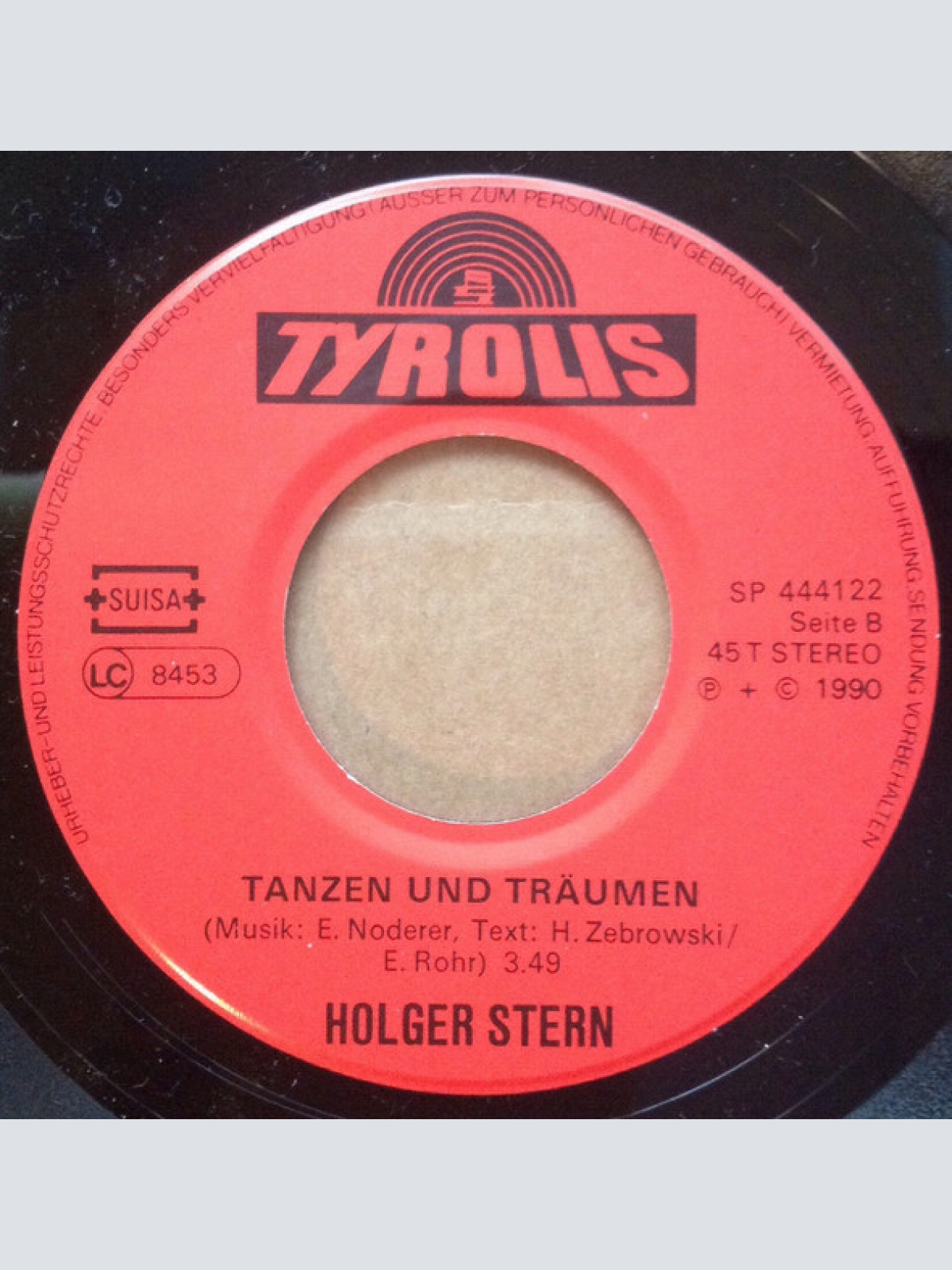 Vinyl / Holger Stern - Ein Strauß Roter Rosen