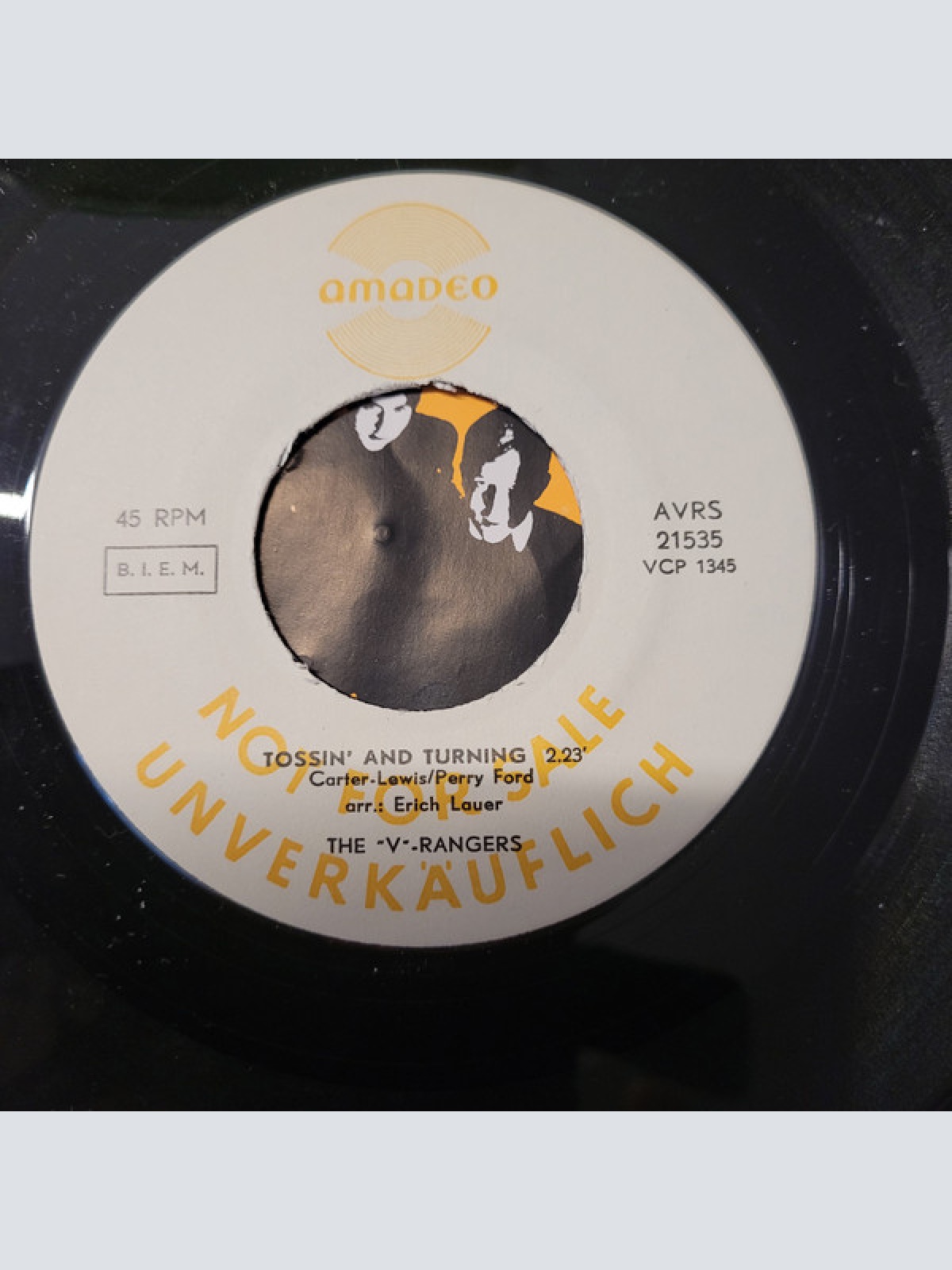 Vinyl / The "V" Rangers - Russian Spy And I / Tossin' And Turning