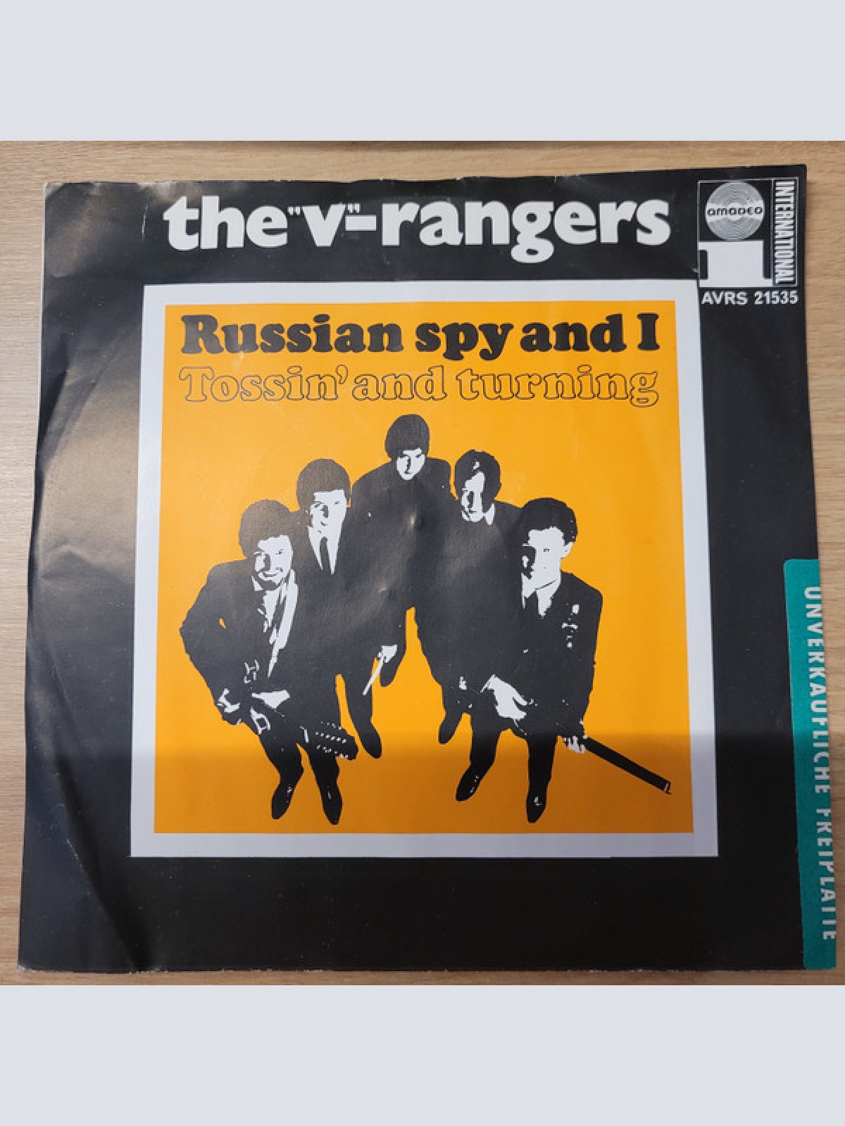 Vinyl / The "V" Rangers - Russian Spy And I / Tossin' And Turning