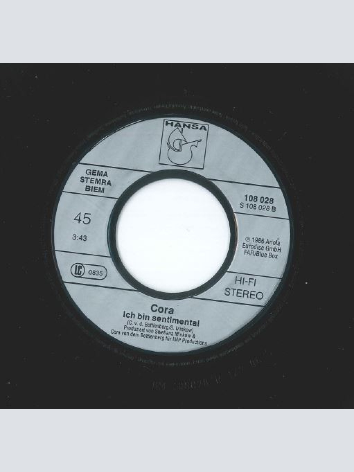 Vinyl / Cora - Wer Darf Das Für Uns Entscheiden