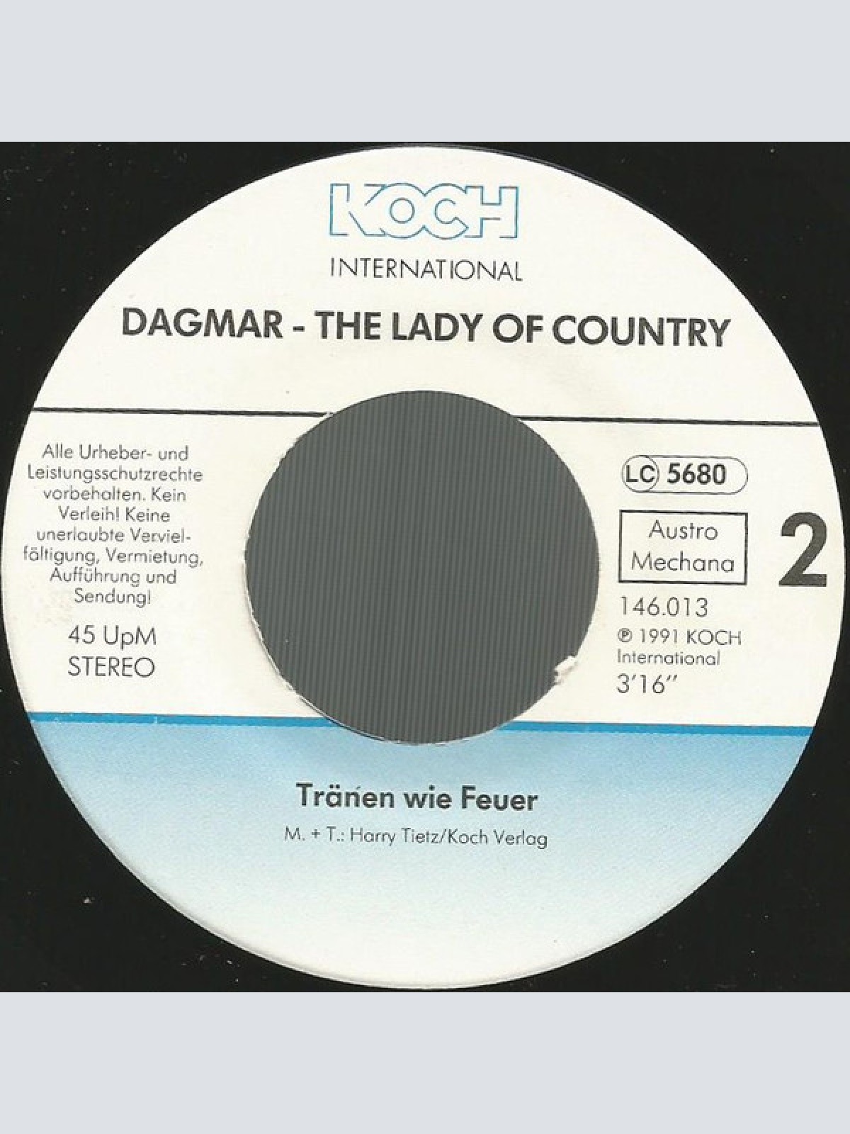 Vinyl / Dagmar - Laß Mich Damit Bloss In Ruhe