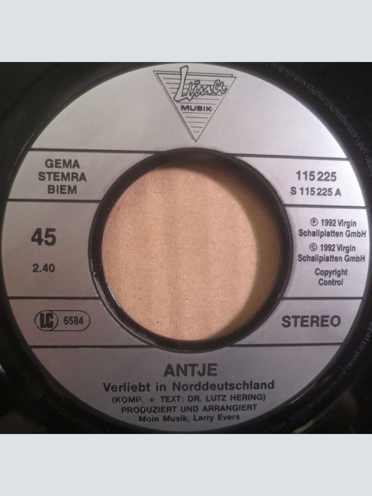 Vinyl / Antje* - Verliebt In Norddeutschland