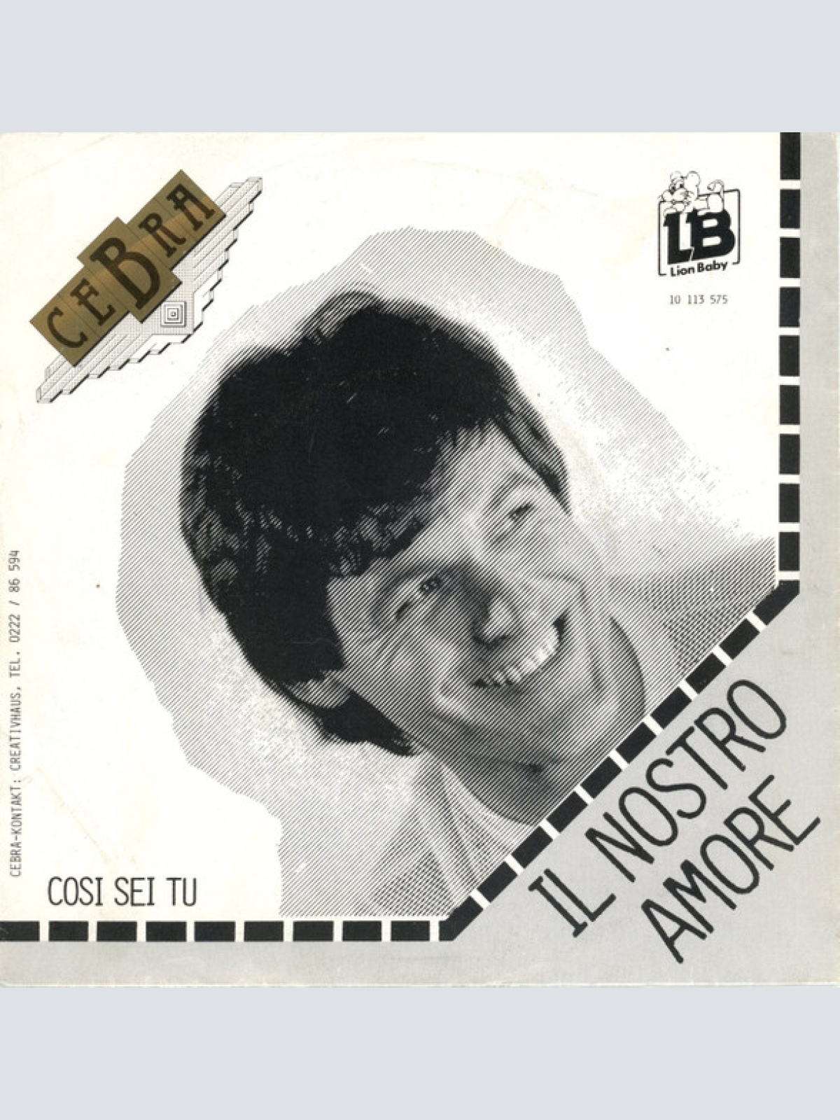 Vinyl / Cebra (5) - Il Nostro Amore