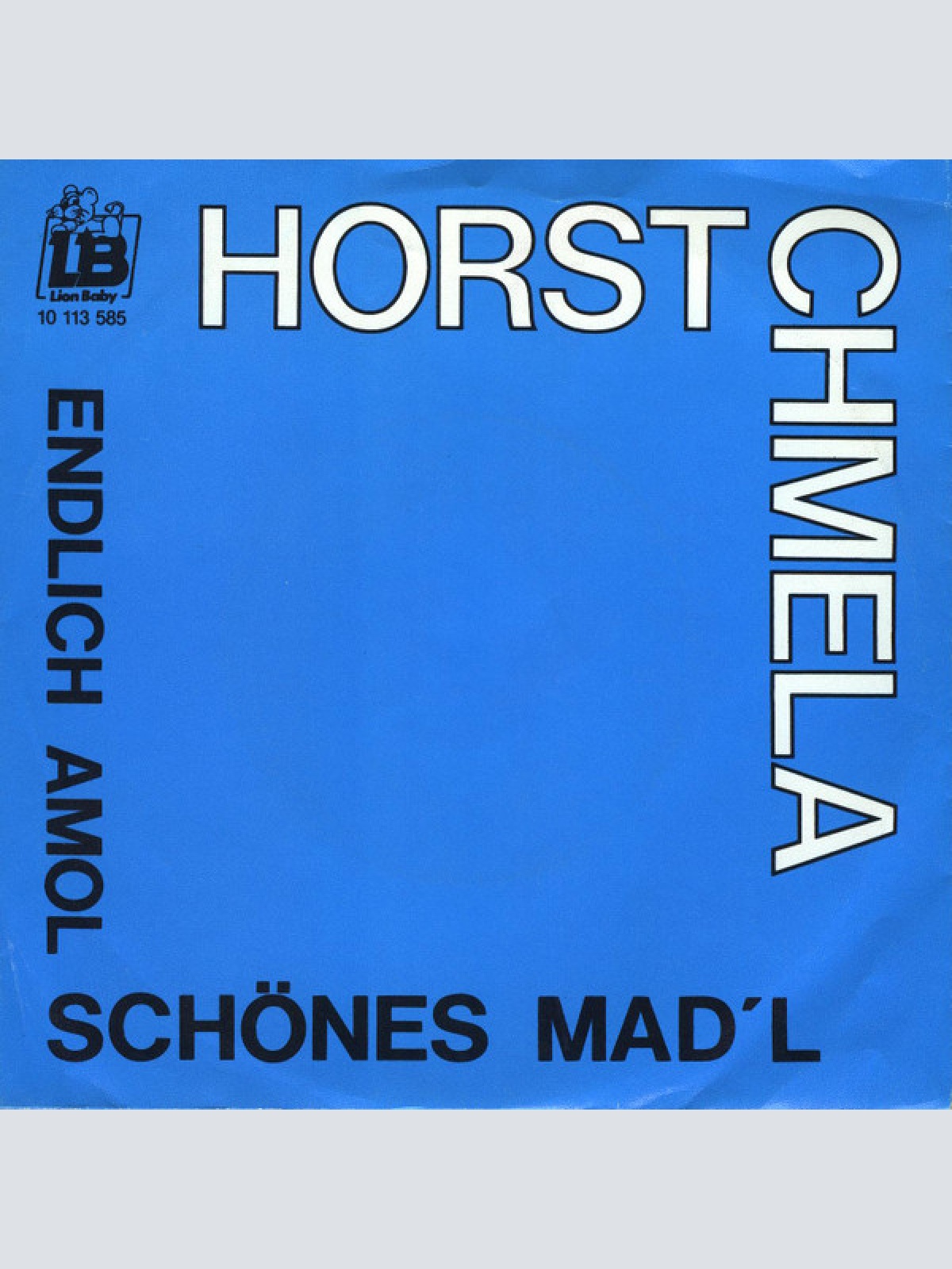 Vinyl / Horst Chmela - Schönes Mad'l