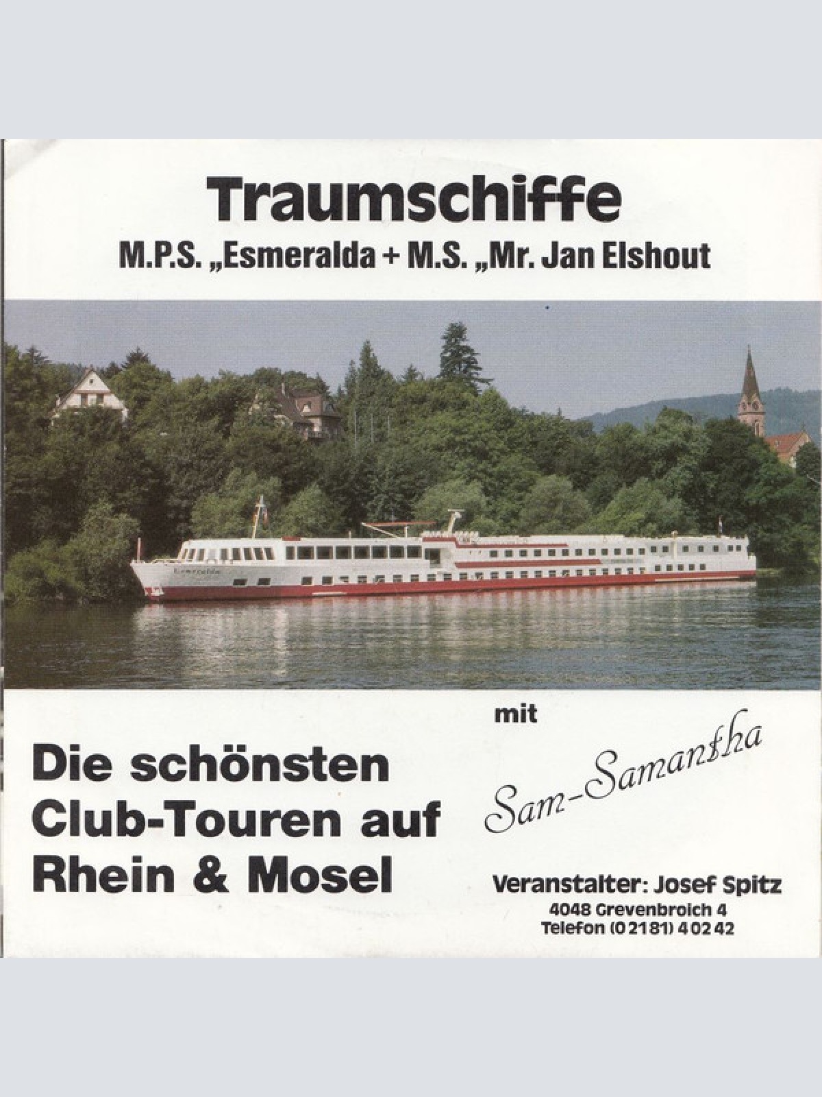 Vinyl / Sam & Samantha - Eine Tour Auf Dem Rhein