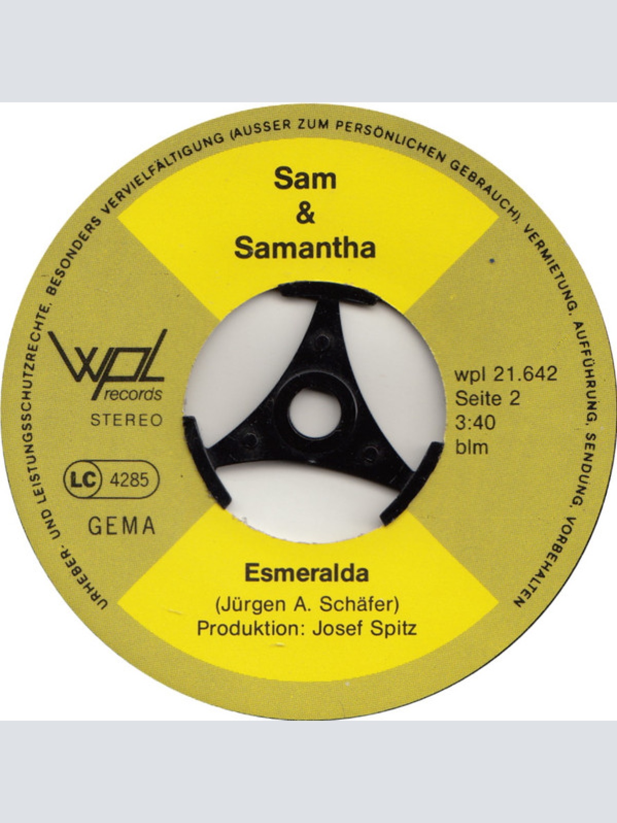 Vinyl / Sam & Samantha - Eine Tour Auf Dem Rhein