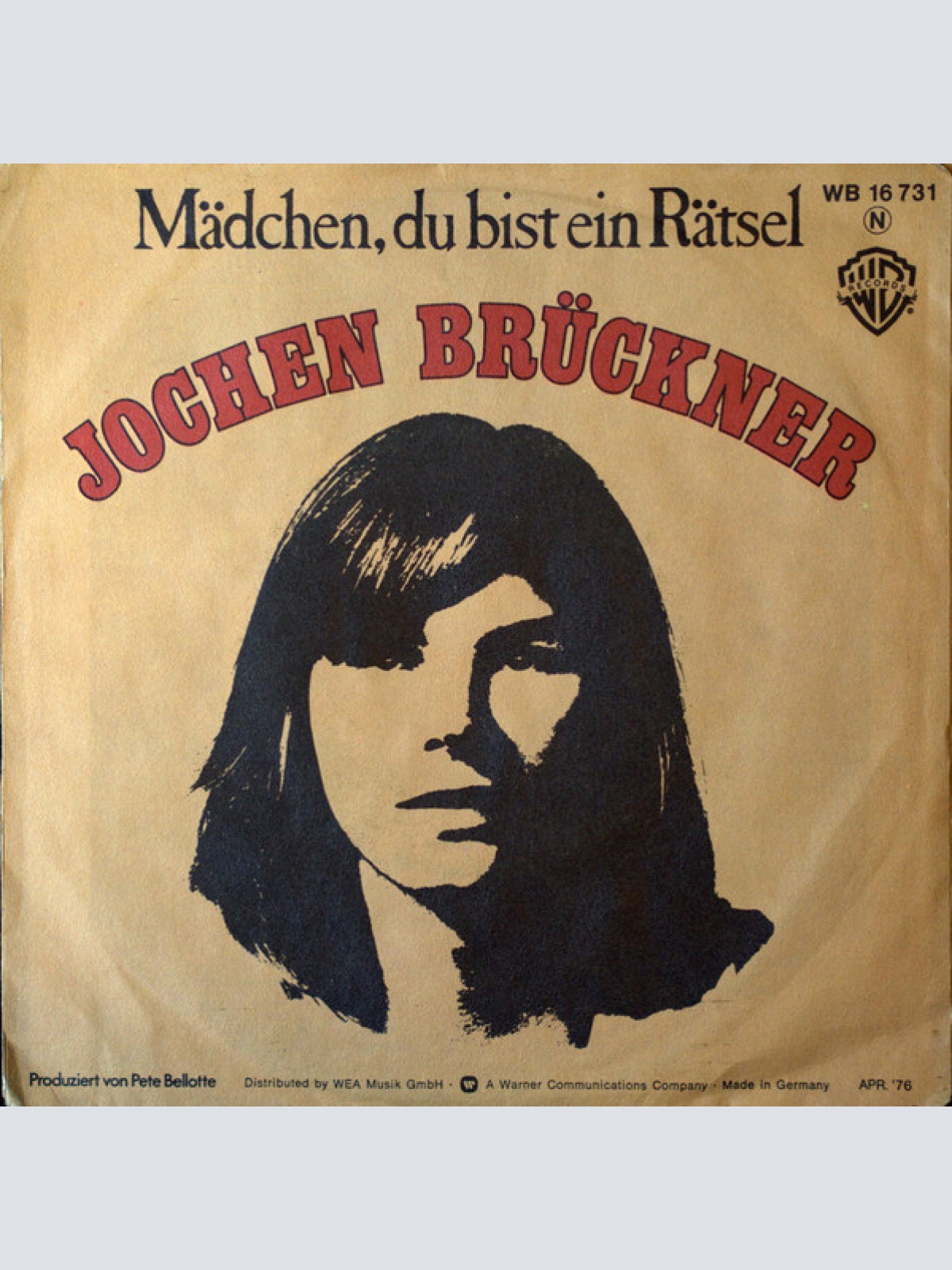 Vinyl / Jochen Brückner (2) - Mädchen, Du Bist Ein Rätsel