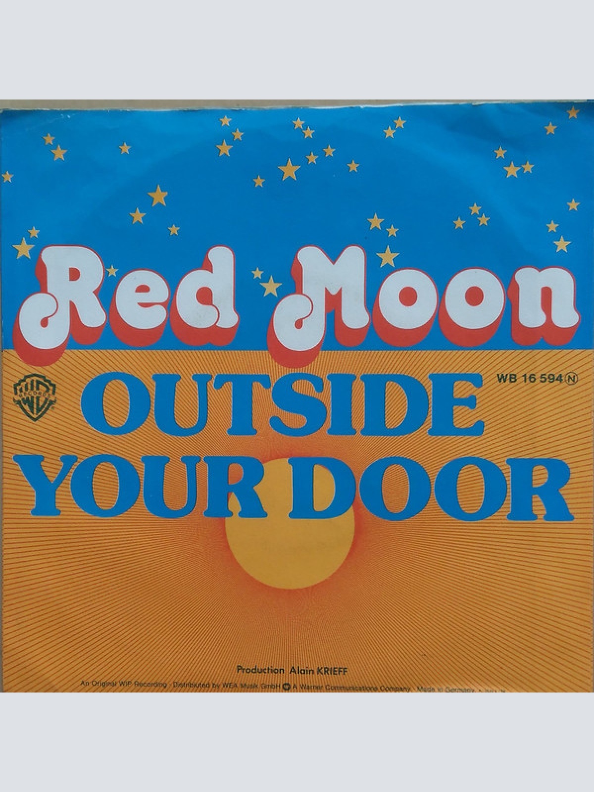 Vinyl / Red Moon (3) - Summer Sun / Outside Your Door