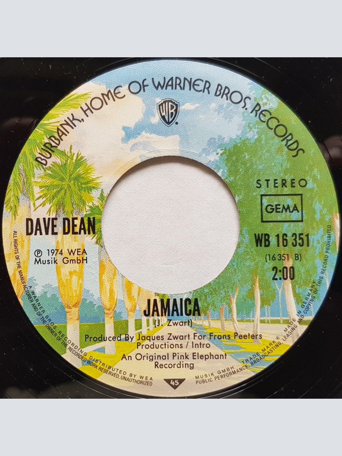 Vinyl / Dave Dean (3) - The Man