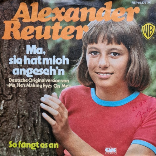 Vinyl / Alexander Reuter - Ma, Sie Hat Mich Angeseh'n