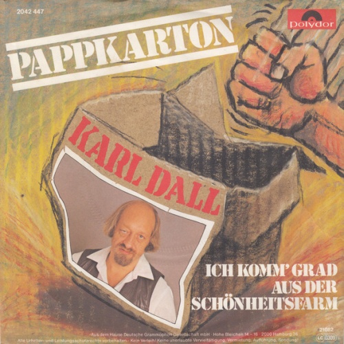 Vinyl / Karl Dall - Pappkarton