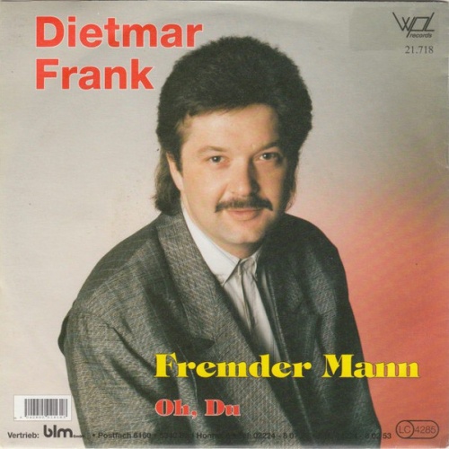 Vinyl / Dietmar Frank - Fremder Mann