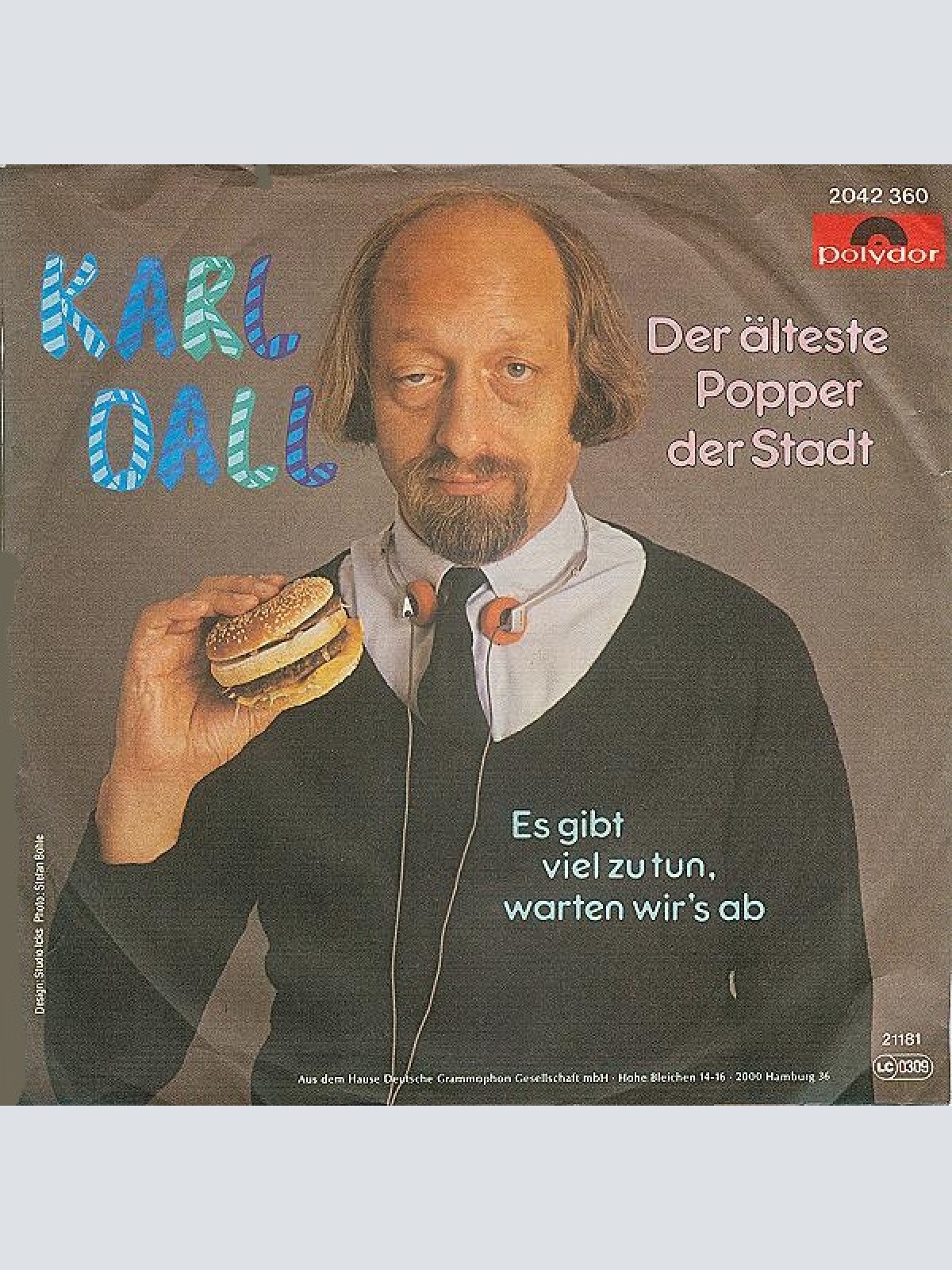 Vinyl / Karl Dall - Der Älteste Popper Der Stadt