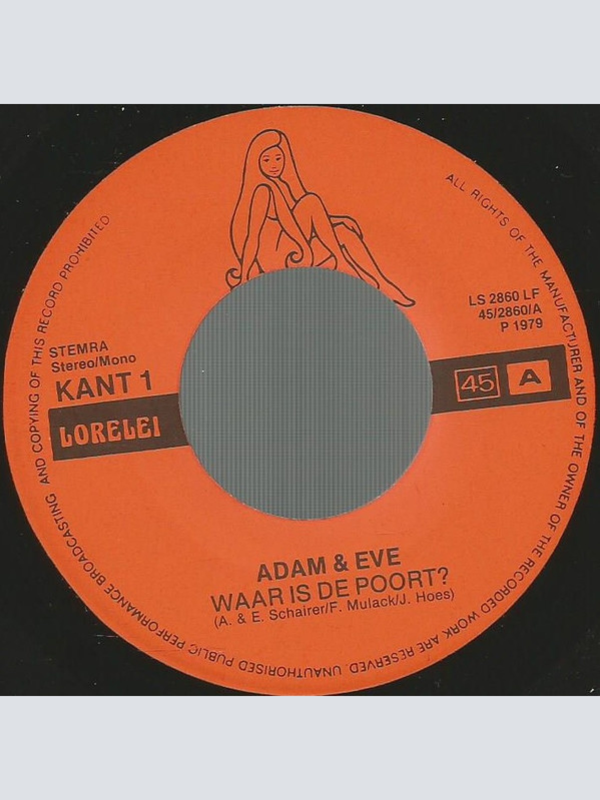 Vinyl / Adam & Eve (6) - Waar Is De Poort?