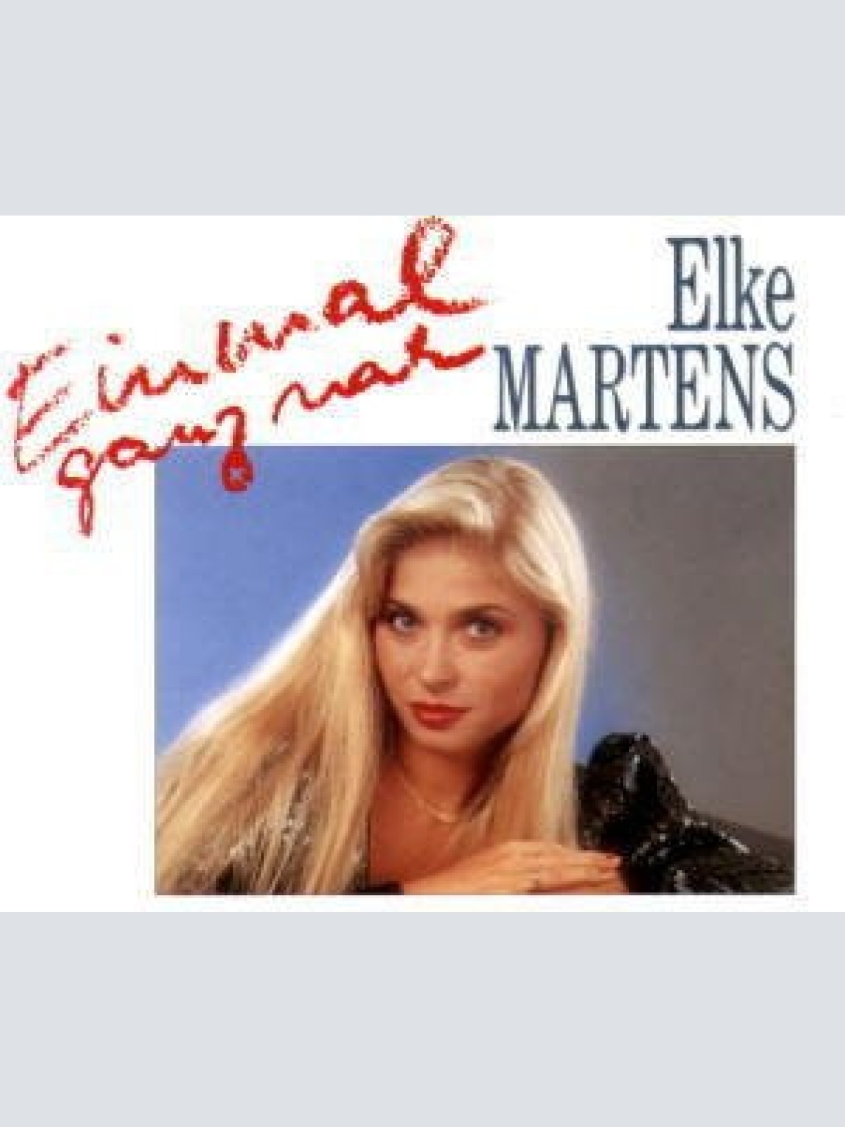 Vinyl / Elke Martens - Einmal Ganz Nah