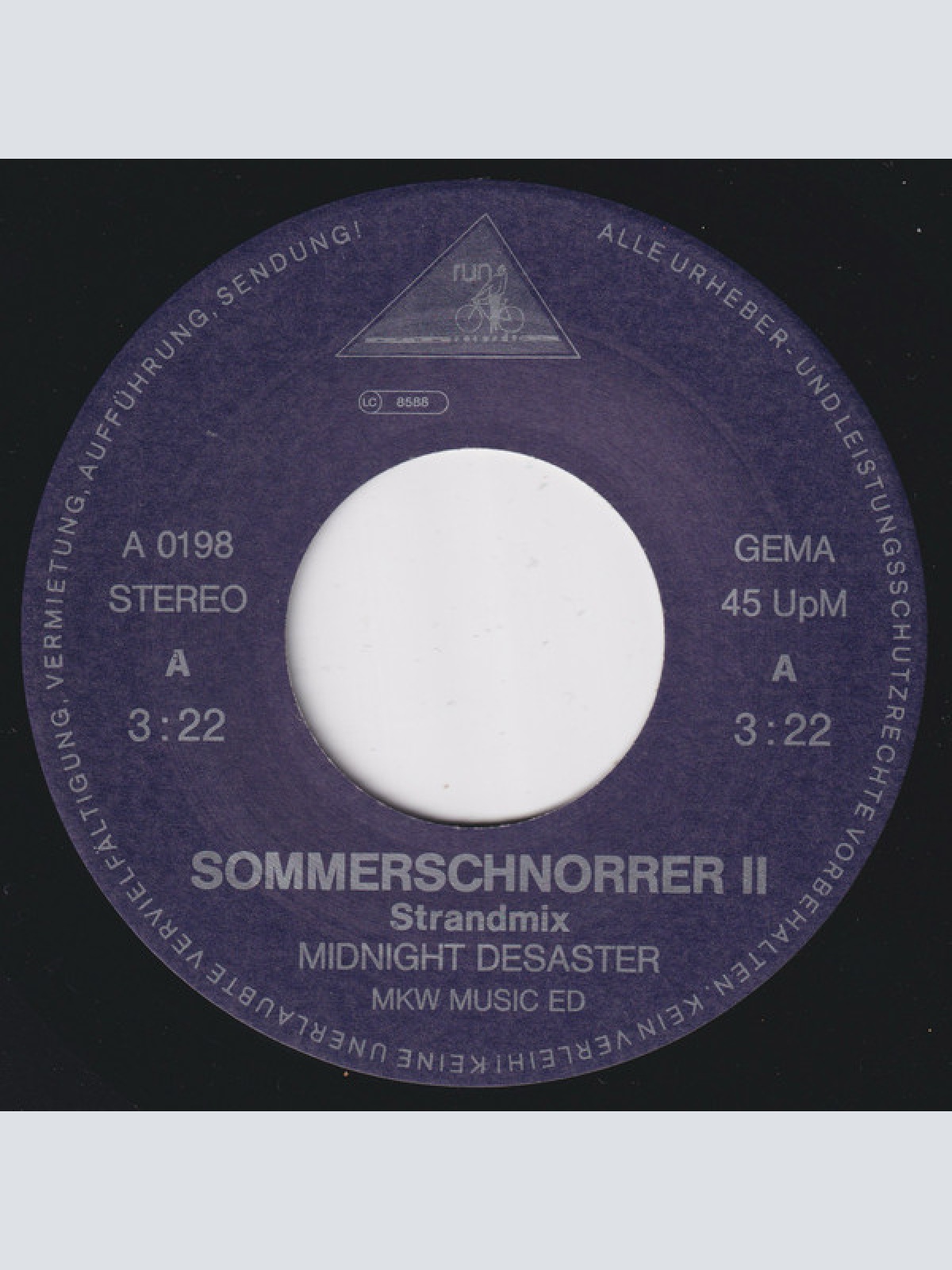 Vinyl / Midnight Desaster - Sommerschnorrer II