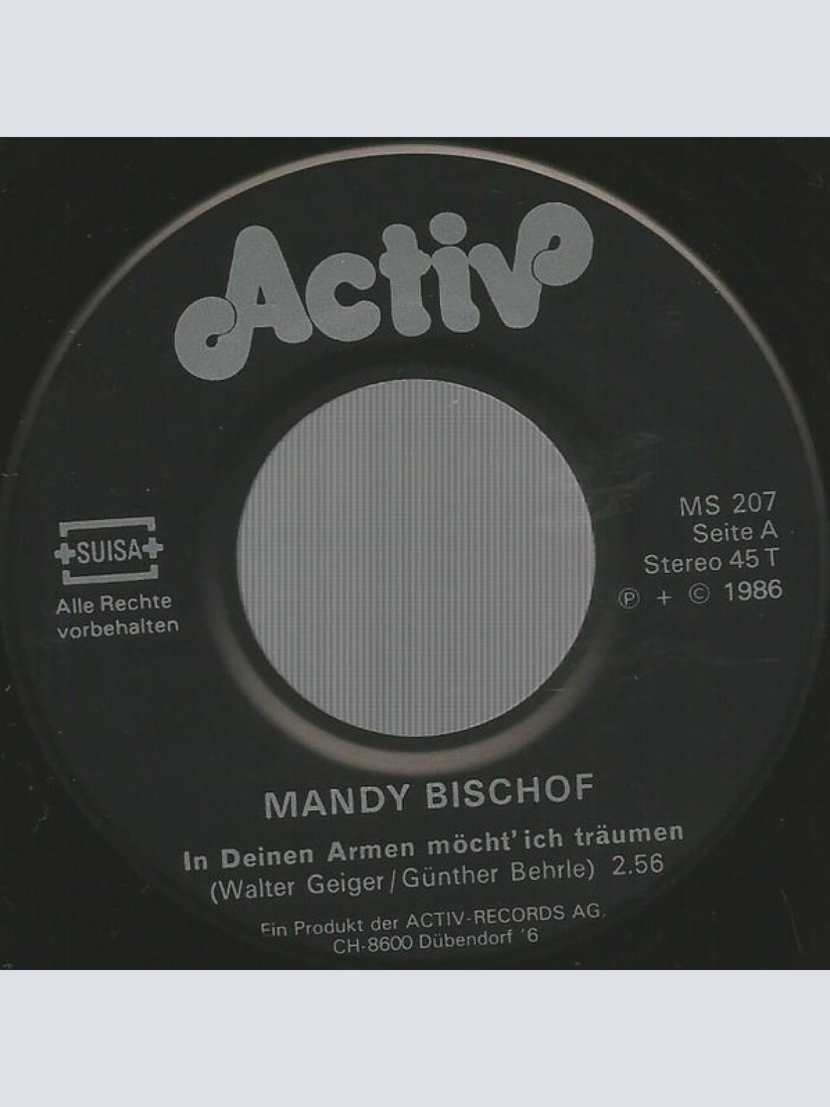 Vinyl / Mandy Bischof - In Deinen Armen Möcht' Ich Träumen