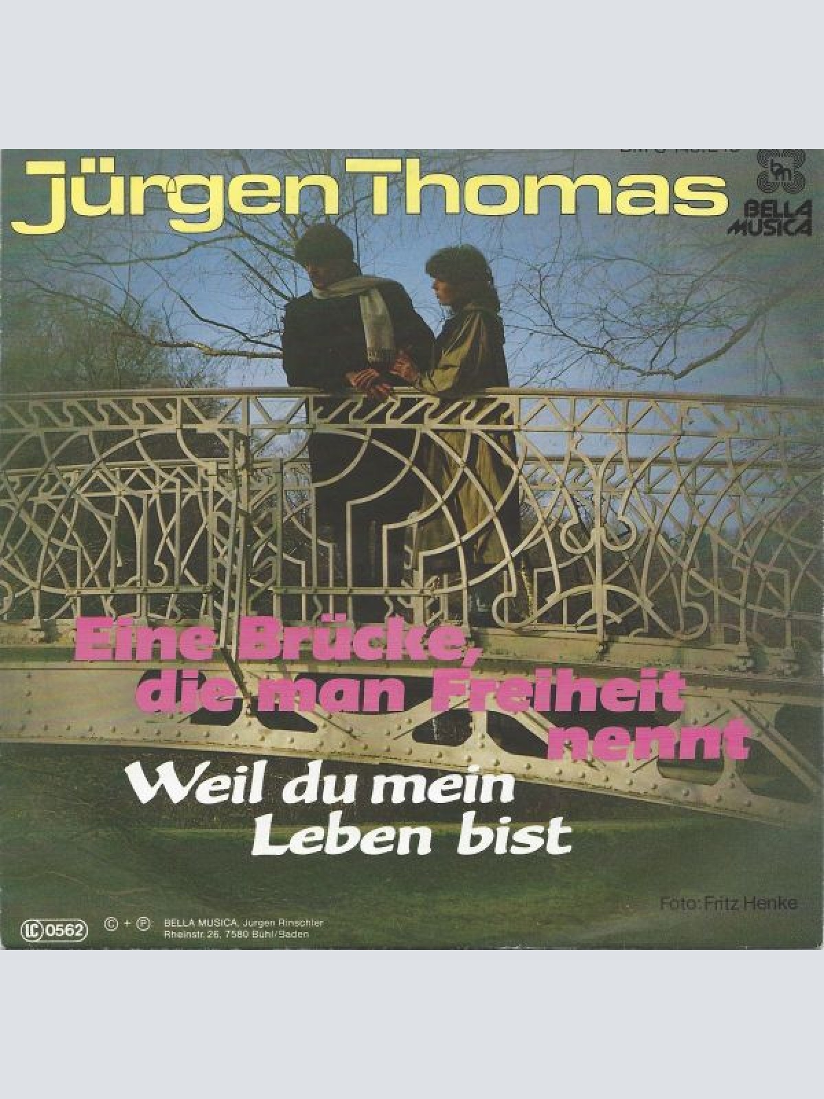 Vinyl / Jürgen Thomas (2) - Eine Brücke, Die Man Freiheit Nennt