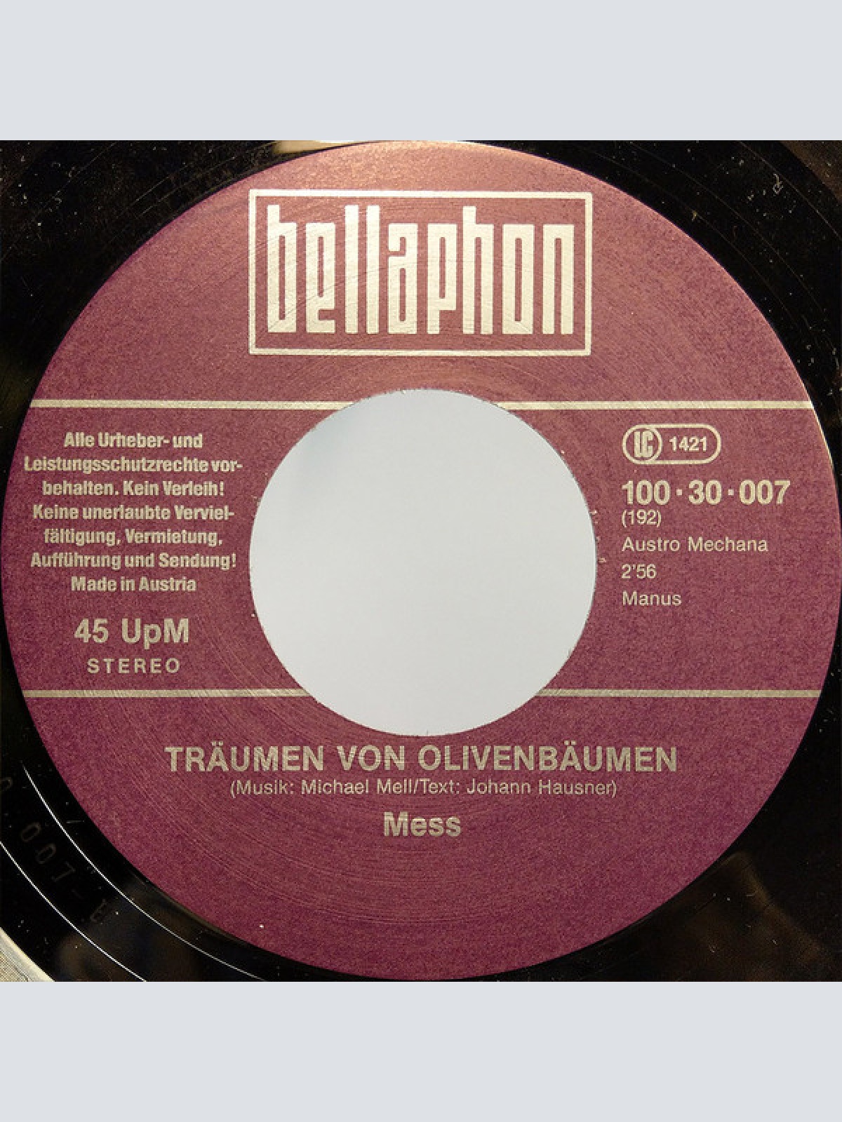 Vinyl / Mess (3) - Do-Re-Mi-Fa-So Oder So