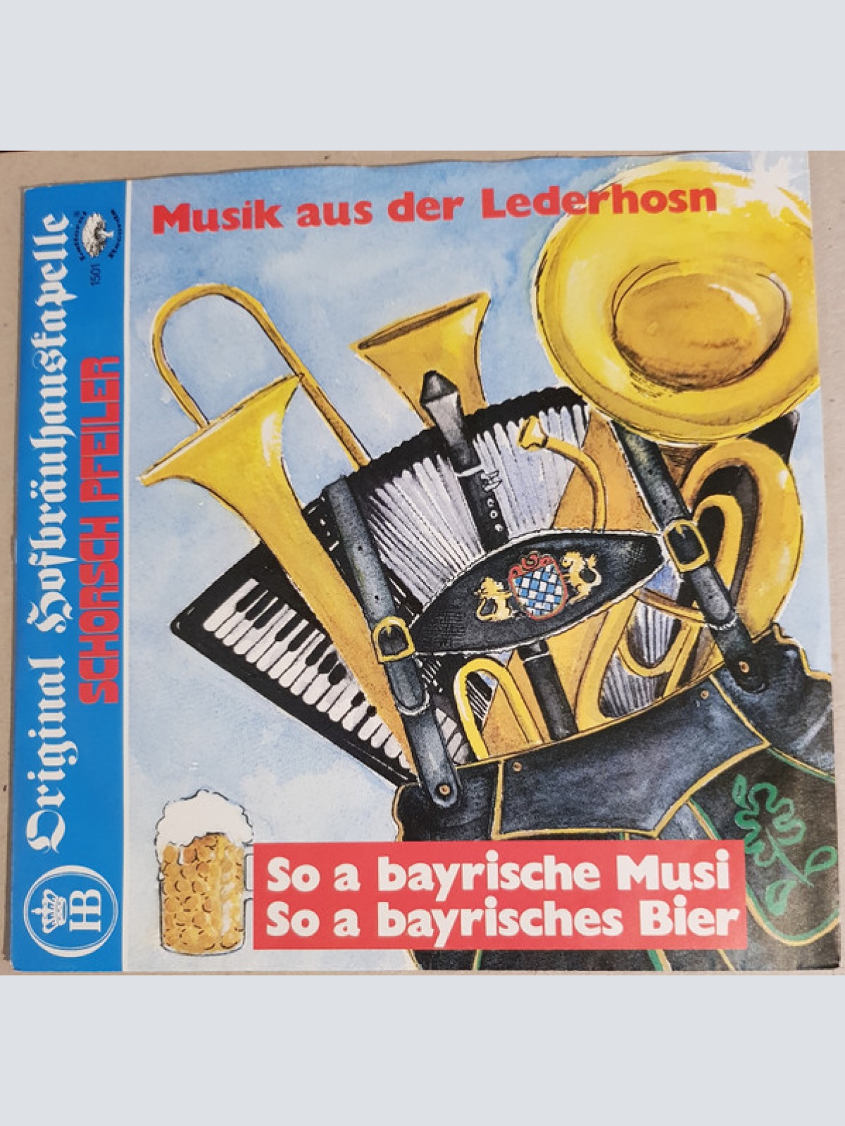 Vinyl / Orig. Hofbräuhauskapelle*, Schorsch Pfeiler - Musik Aus Der Lerderhosn