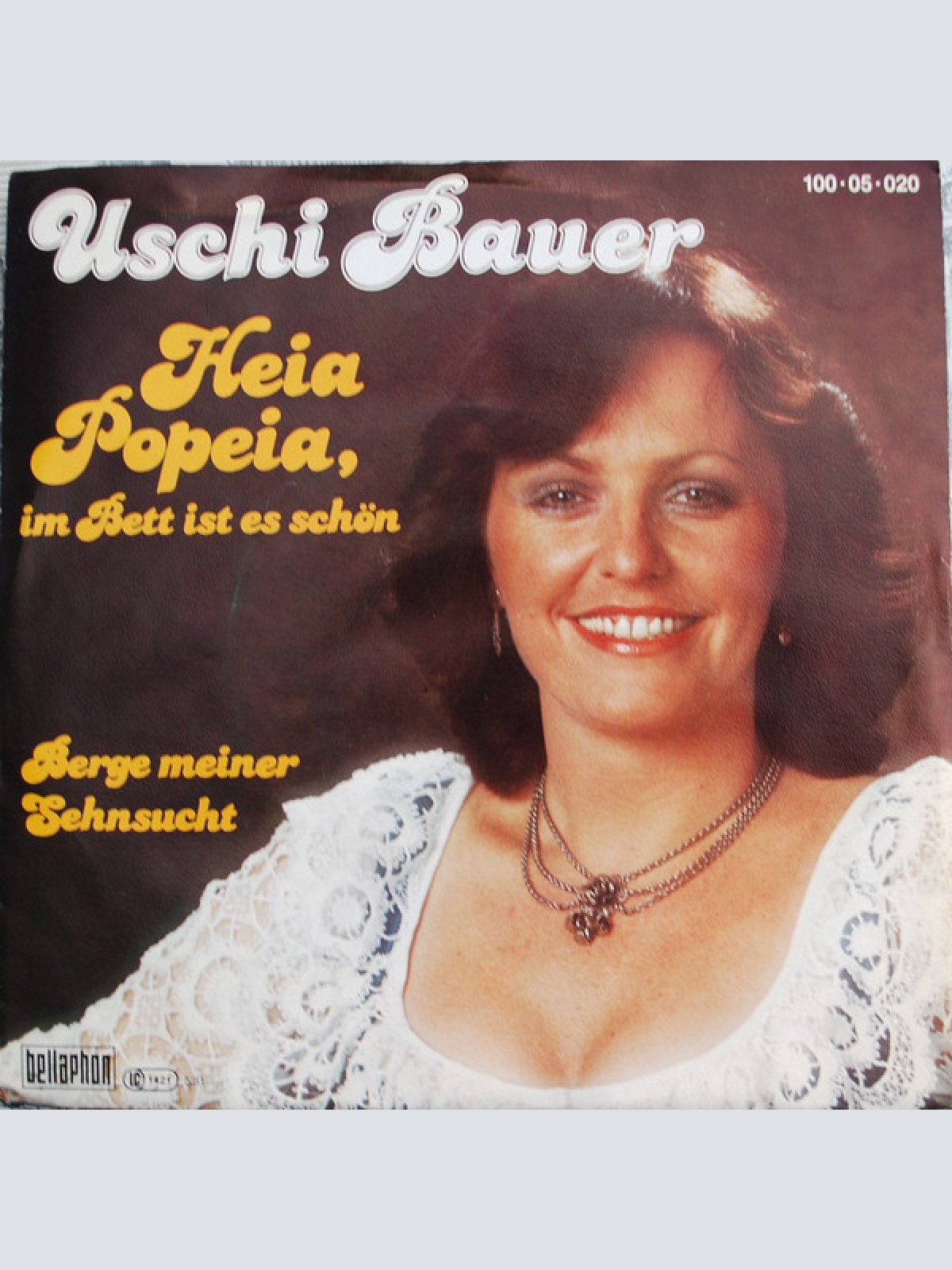 Vinyl / Uschi Bauer - Heia Popeia, Im Bett Ist Es Schön