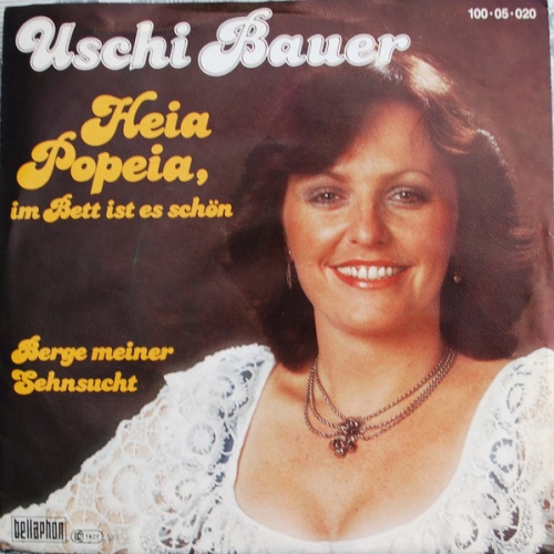 Vinyl / Uschi Bauer - Heia Popeia, Im Bett Ist Es Schön