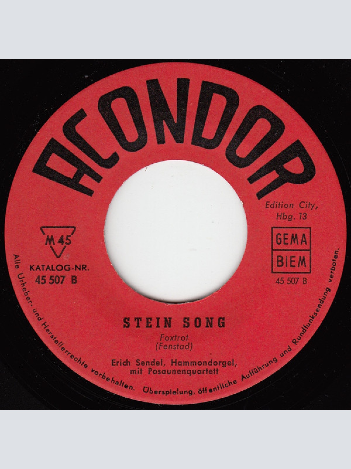 Vinyl / Erich Sendel Mit Seinem Posaunen-Quartet (2) - Magiculum