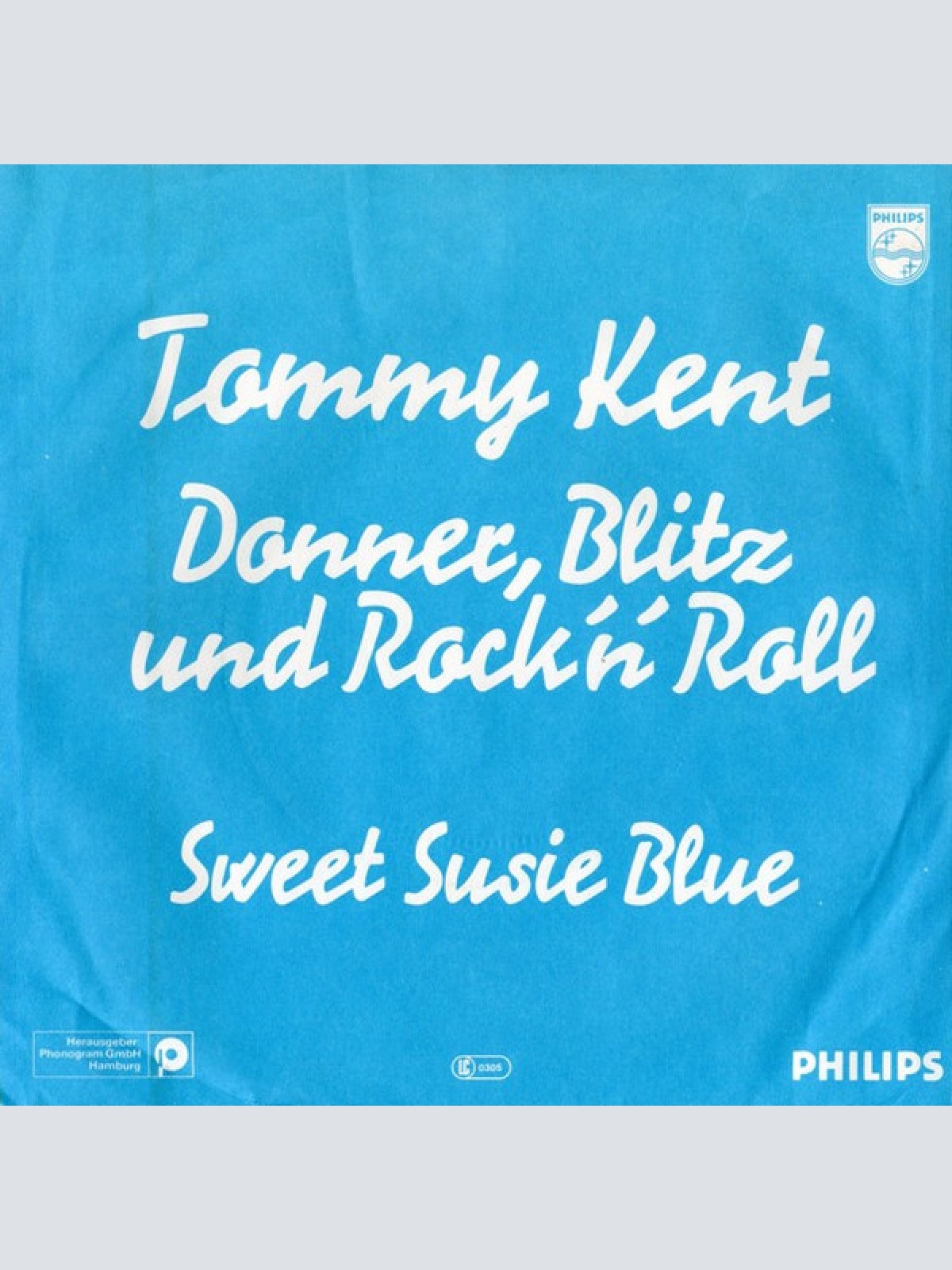 Vinyl / Tommy Kent - Donner, Blitz Und Rock'n'Roll
