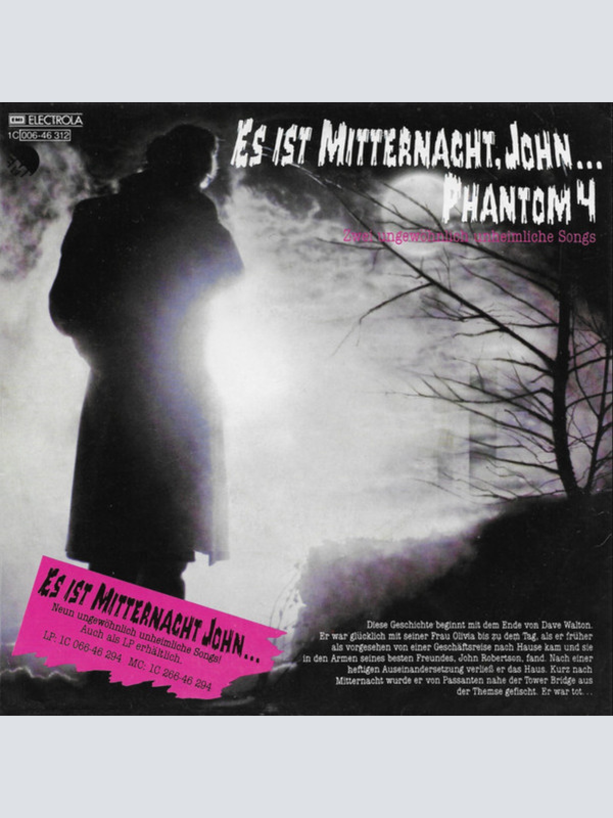 Vinyl / Dieter Thomas Heck - Es Ist Mitternacht, John / Phantom 4