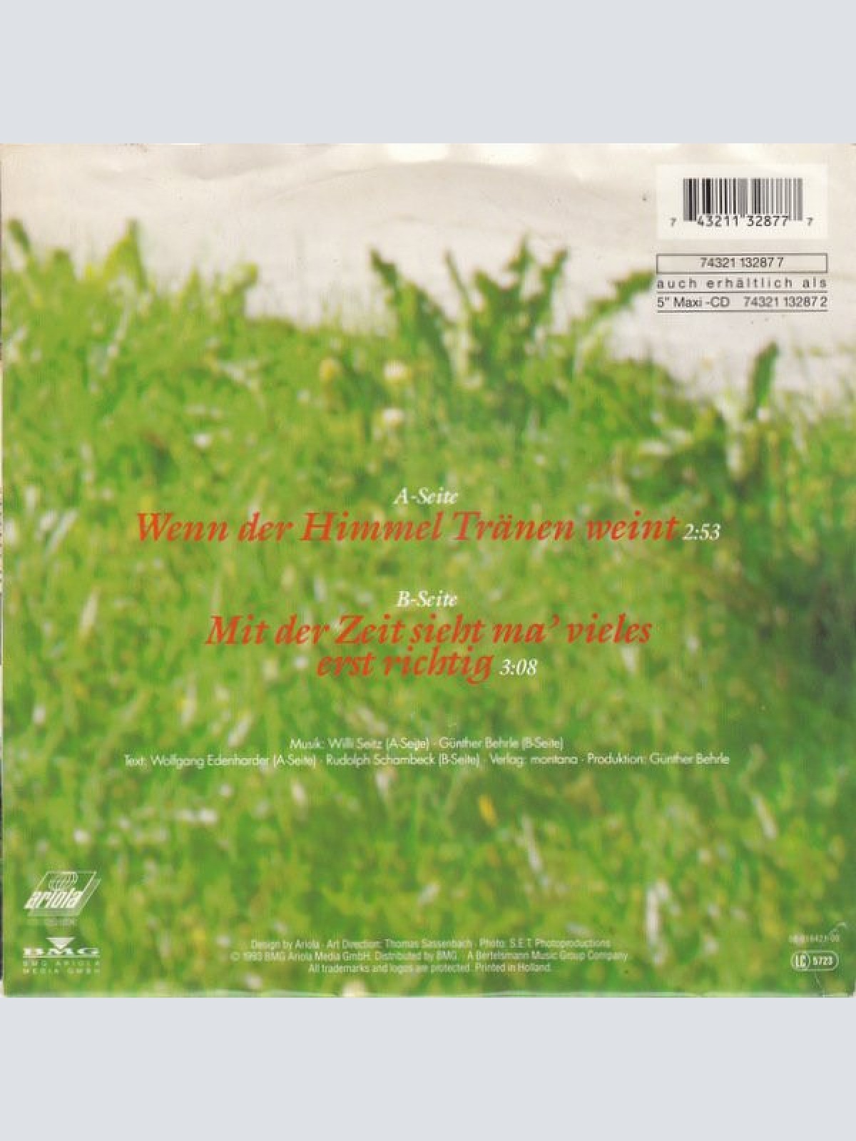 Vinyl / Original Naabtal Duo - Wenn Der Himmel Tränen Weint