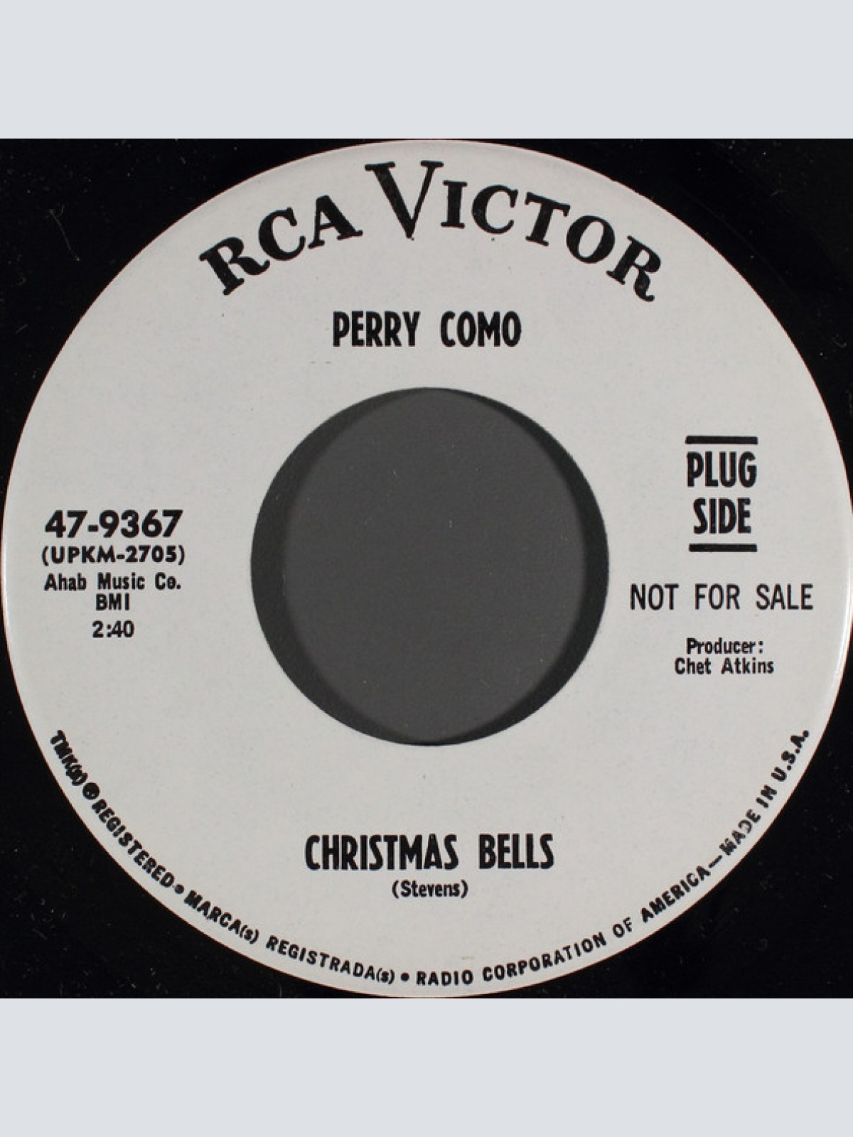 Vinyl / Perry Como - Christmas Bells