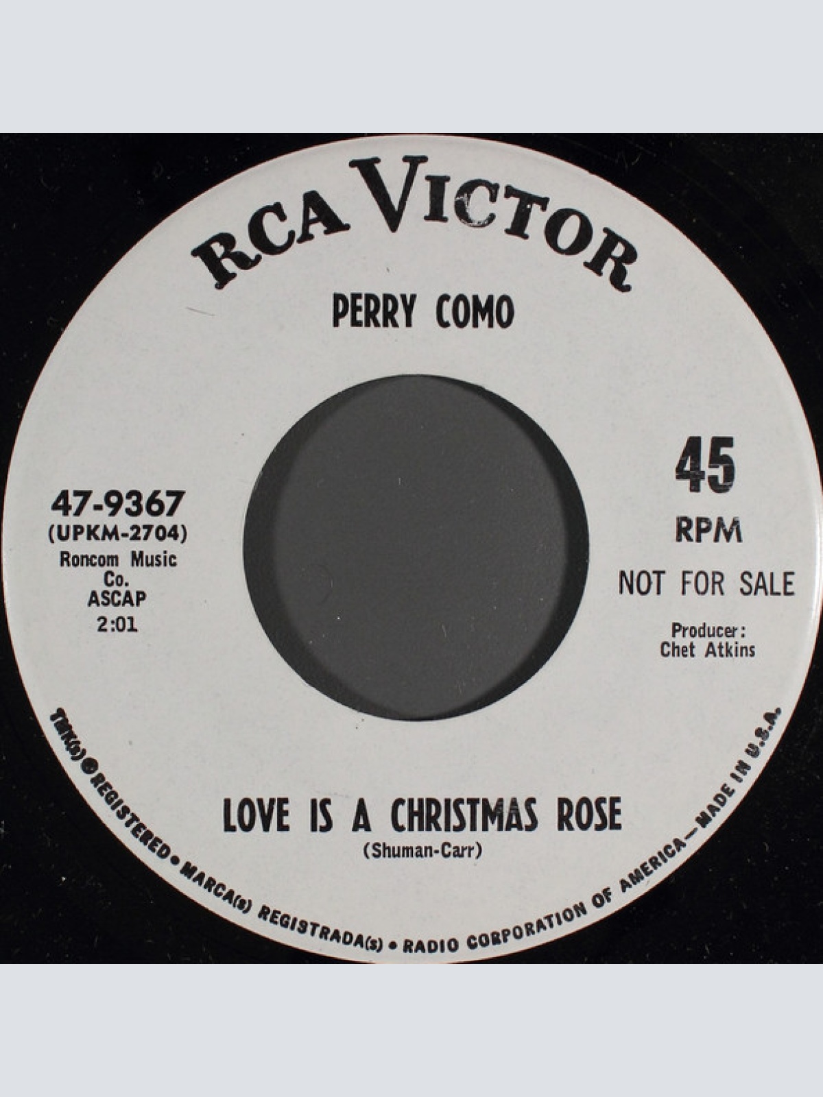 Vinyl / Perry Como - Christmas Bells