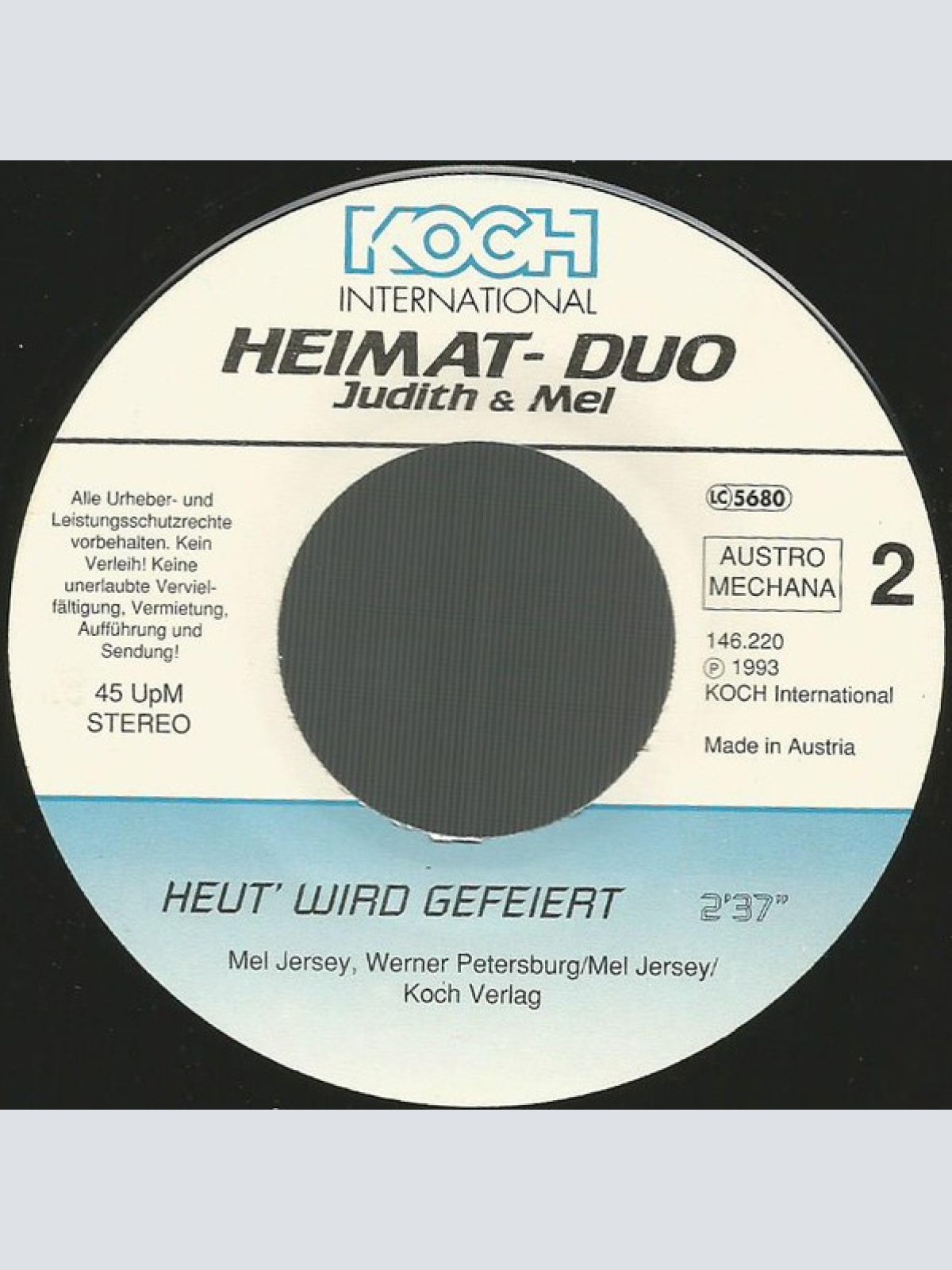 Vinyl / Heimat-Duo Judith & Mel* - Traumschiff Der Liebe