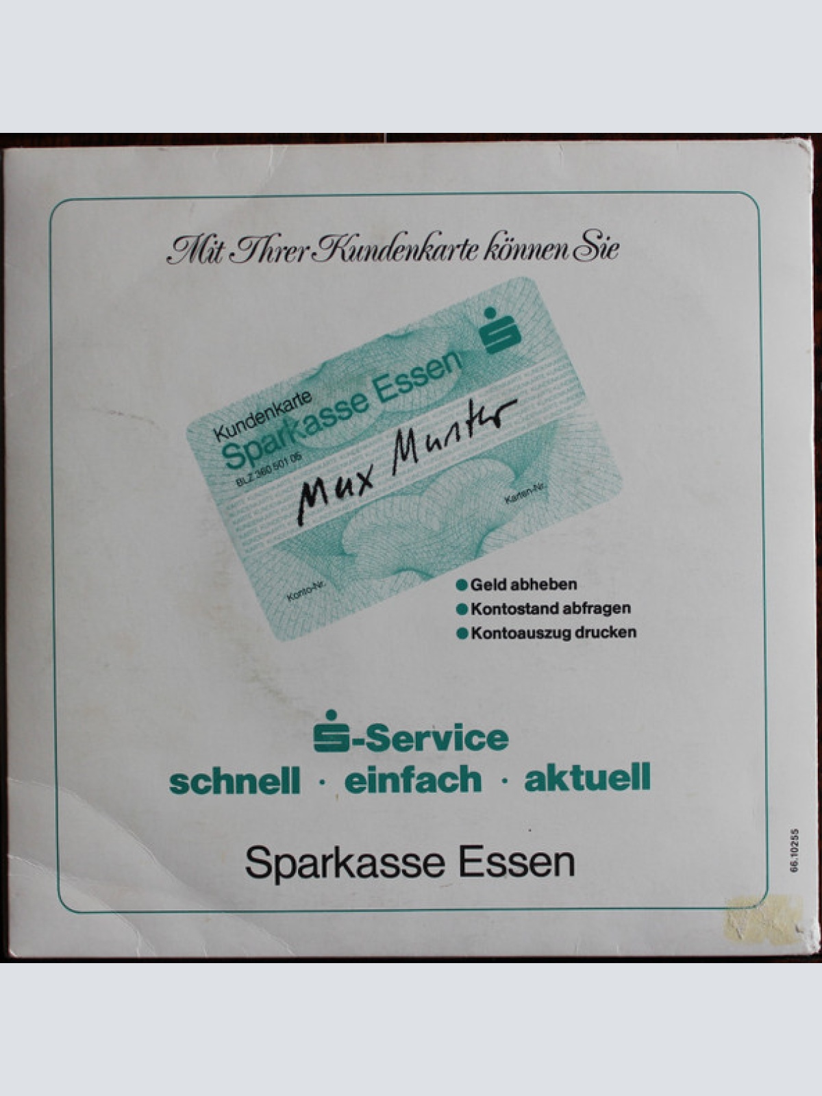 Vinyl / Jürgen Von Manger - Geldautomat