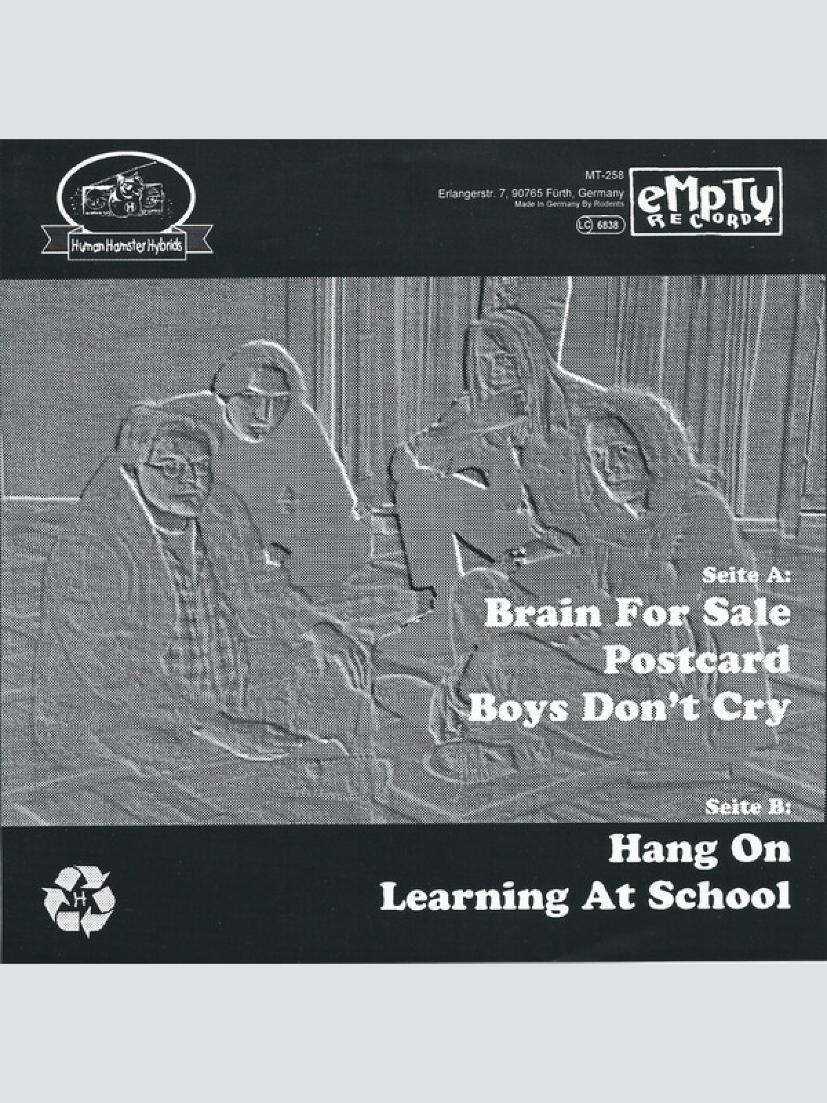 Vinyl / Human Hamster Hybrids - Brain For Sale