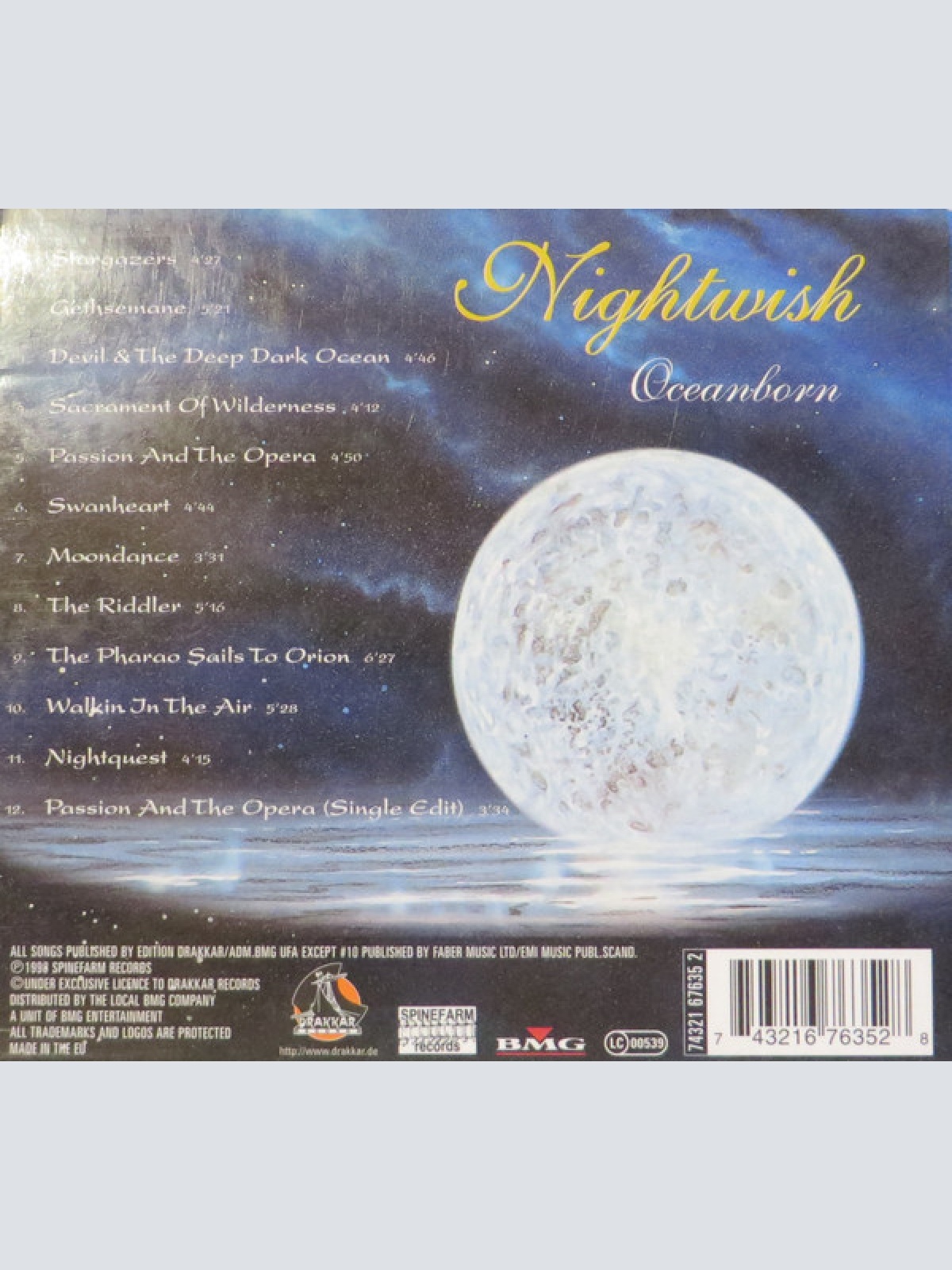 CD / Nightwish - Oceanborn