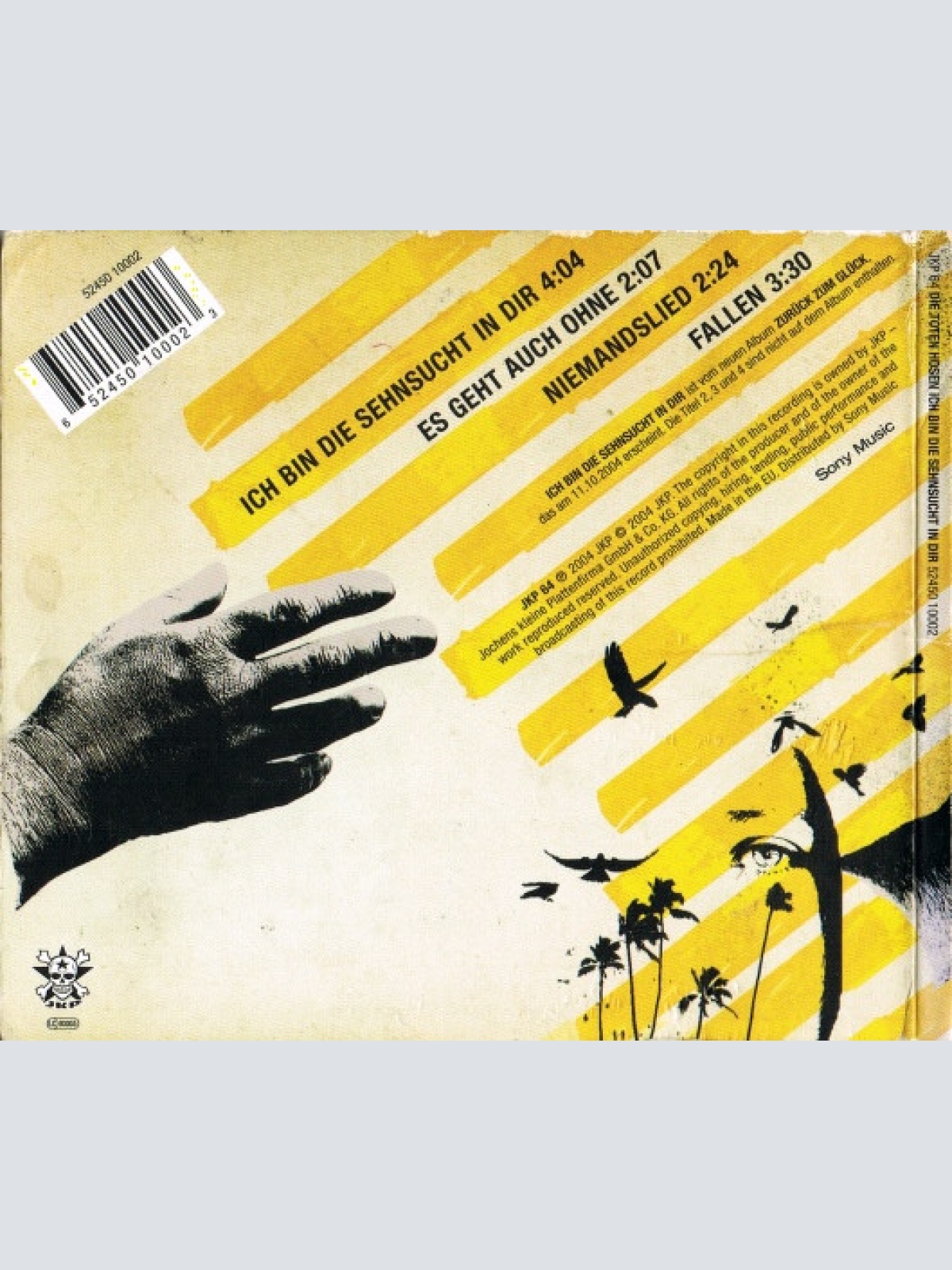 CD / Die Toten Hosen - Ich Bin Die Sehnsucht In Dir