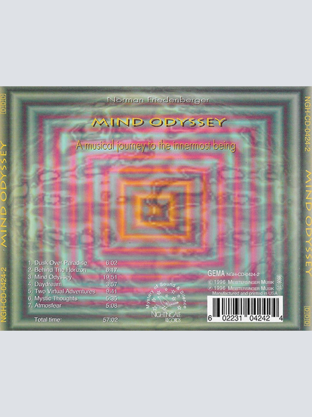 CD / Norman Friedenberger - Mind Odyssey