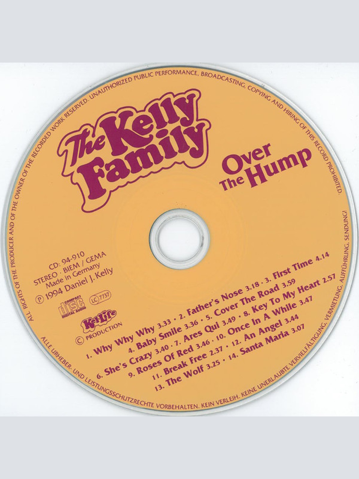 CD / The Kelly Family - Over The Hump
