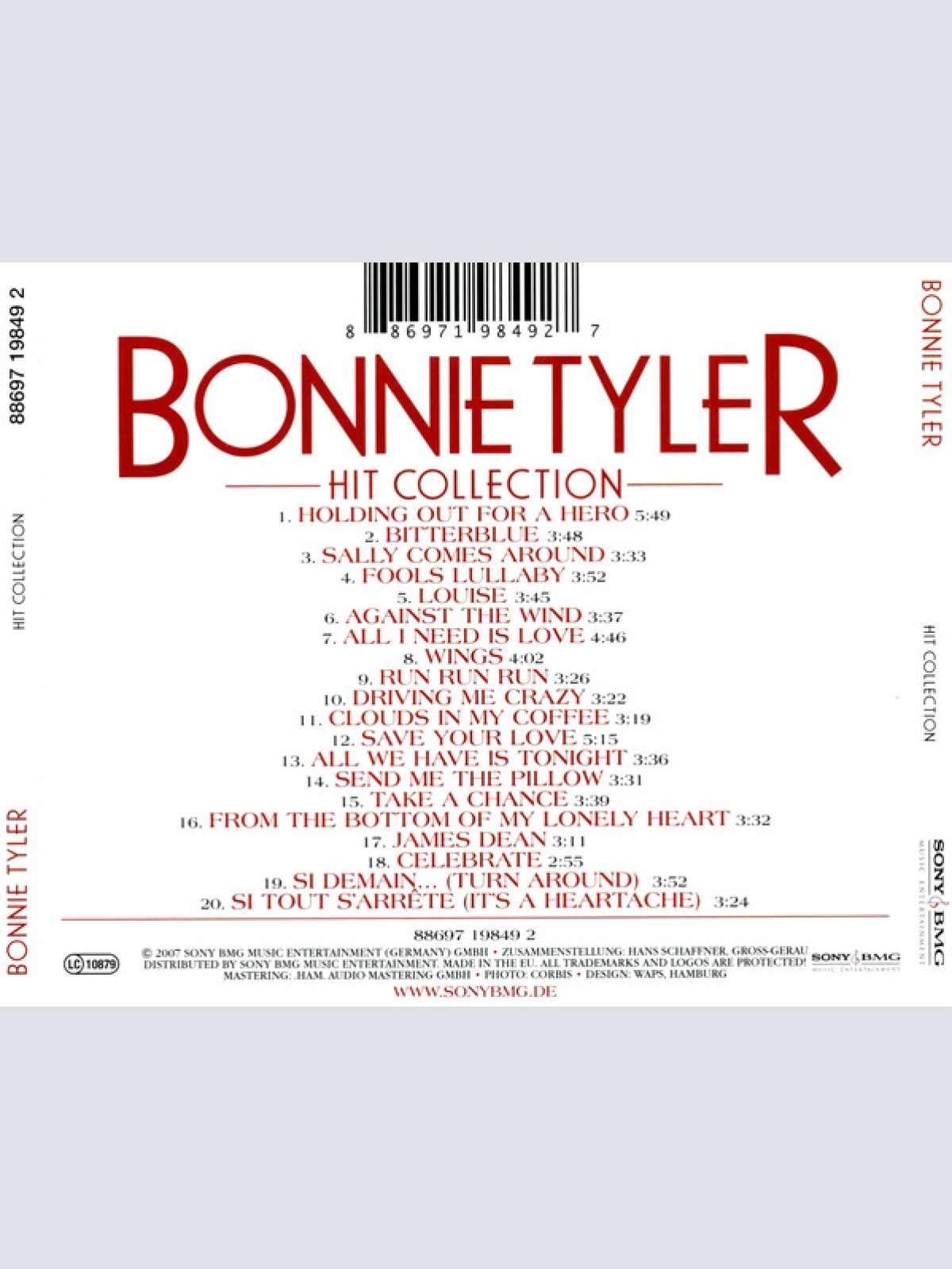 CD / Bonnie Tyler - Hit Collection